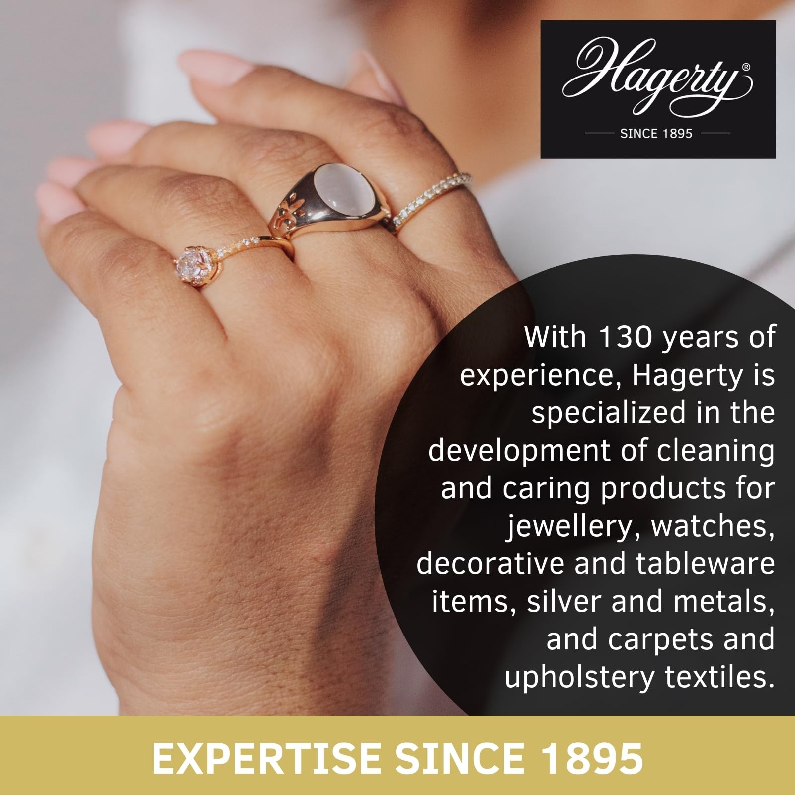 Hagerty Silver Clean Jewellery Dip Bath - Instant Tarnish Remover | 170 ml Liquid Polish 5