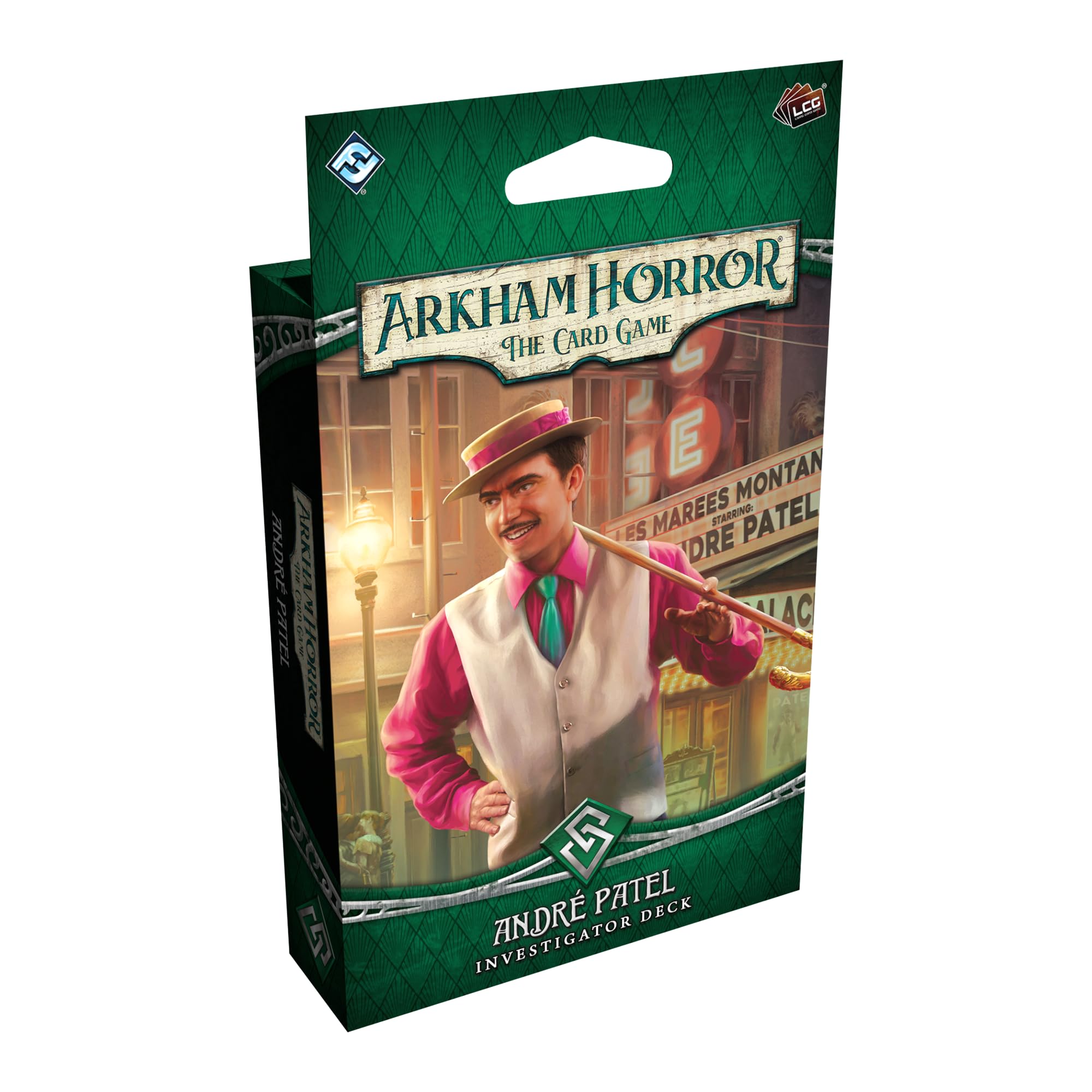 Asmodee Arkham Horror: The Card Game André Patel Investigator Deck - Ages 14+ 1