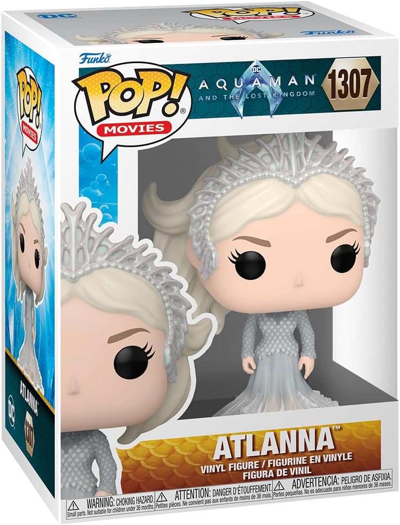 Funko POP! Movies: DC - Atlanna - Aquaman - Collectable Vinyl Figure