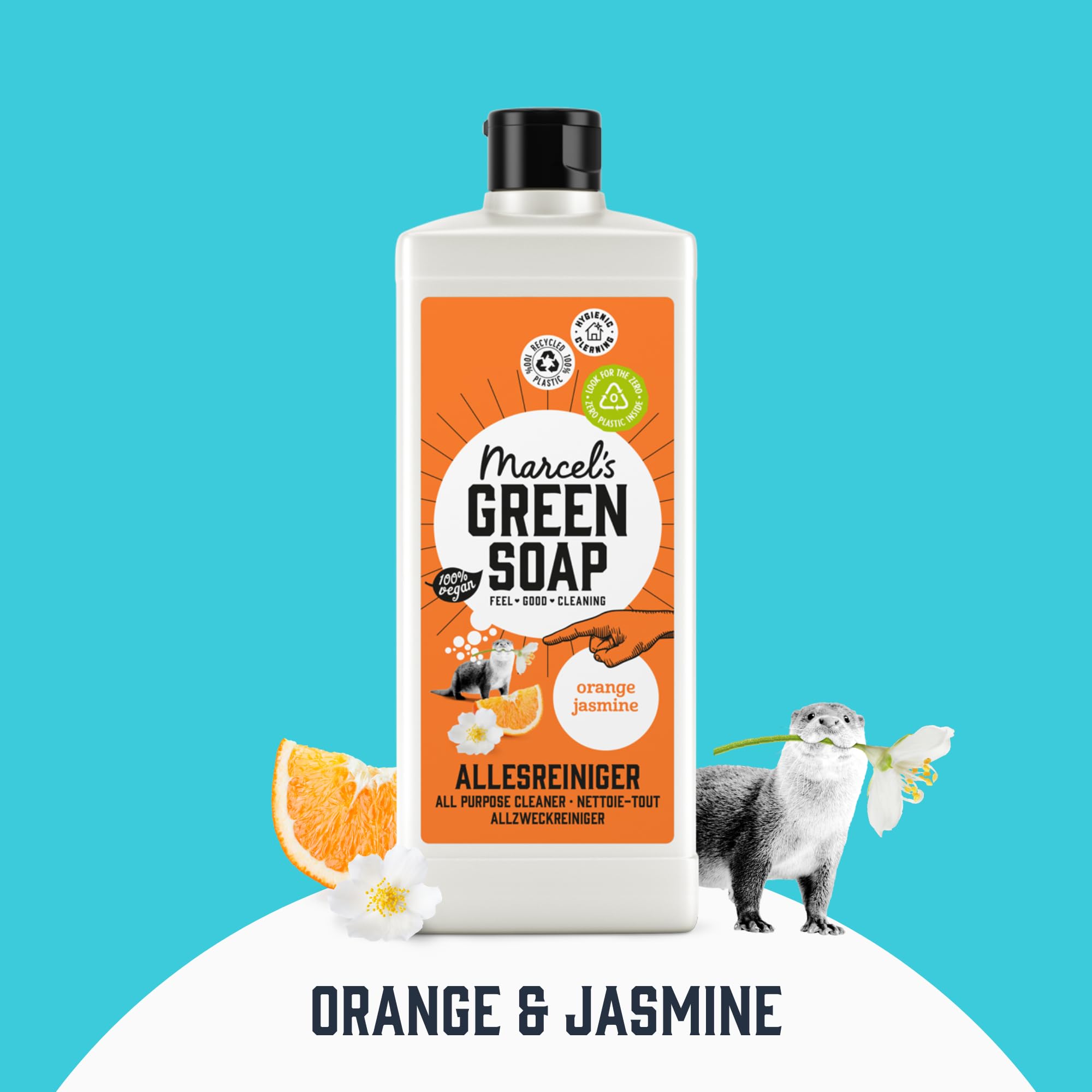 Marcel's Green Soap All Purpose Cleaner Orange & Jasmine 750 ml Microplastic-Free Vegan 7