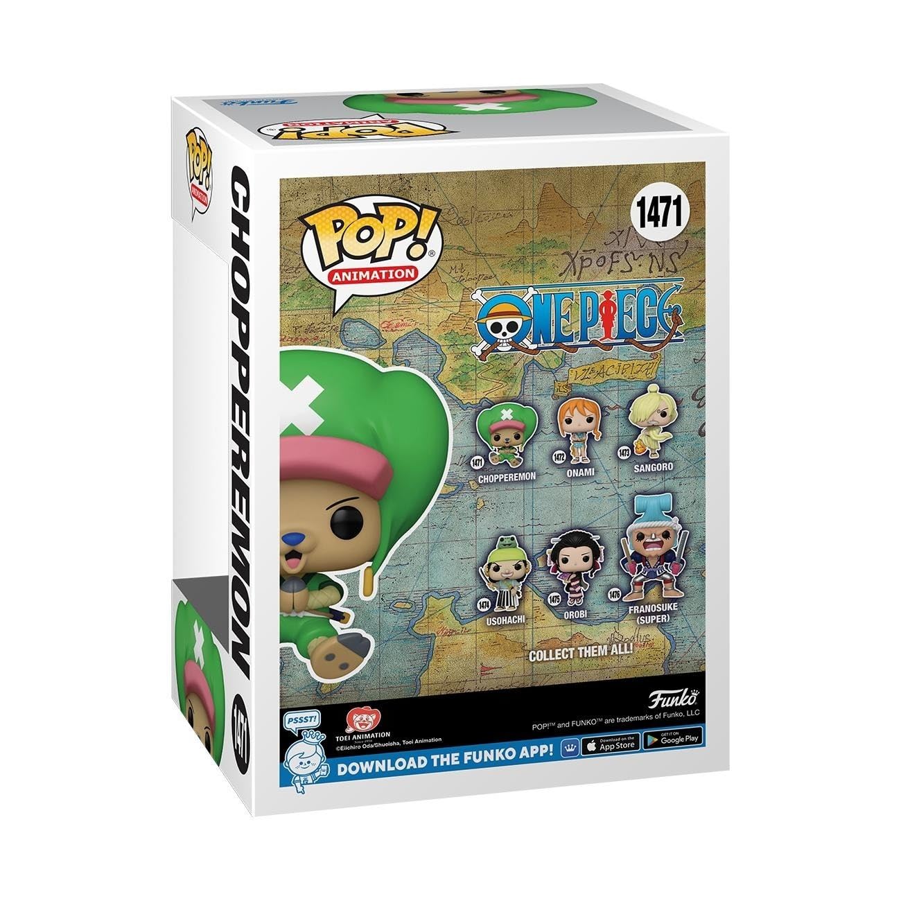 Funko Pop! Animation: One Piece - Tony Tony Chopperemon (Wano) Vinyl Figure 11