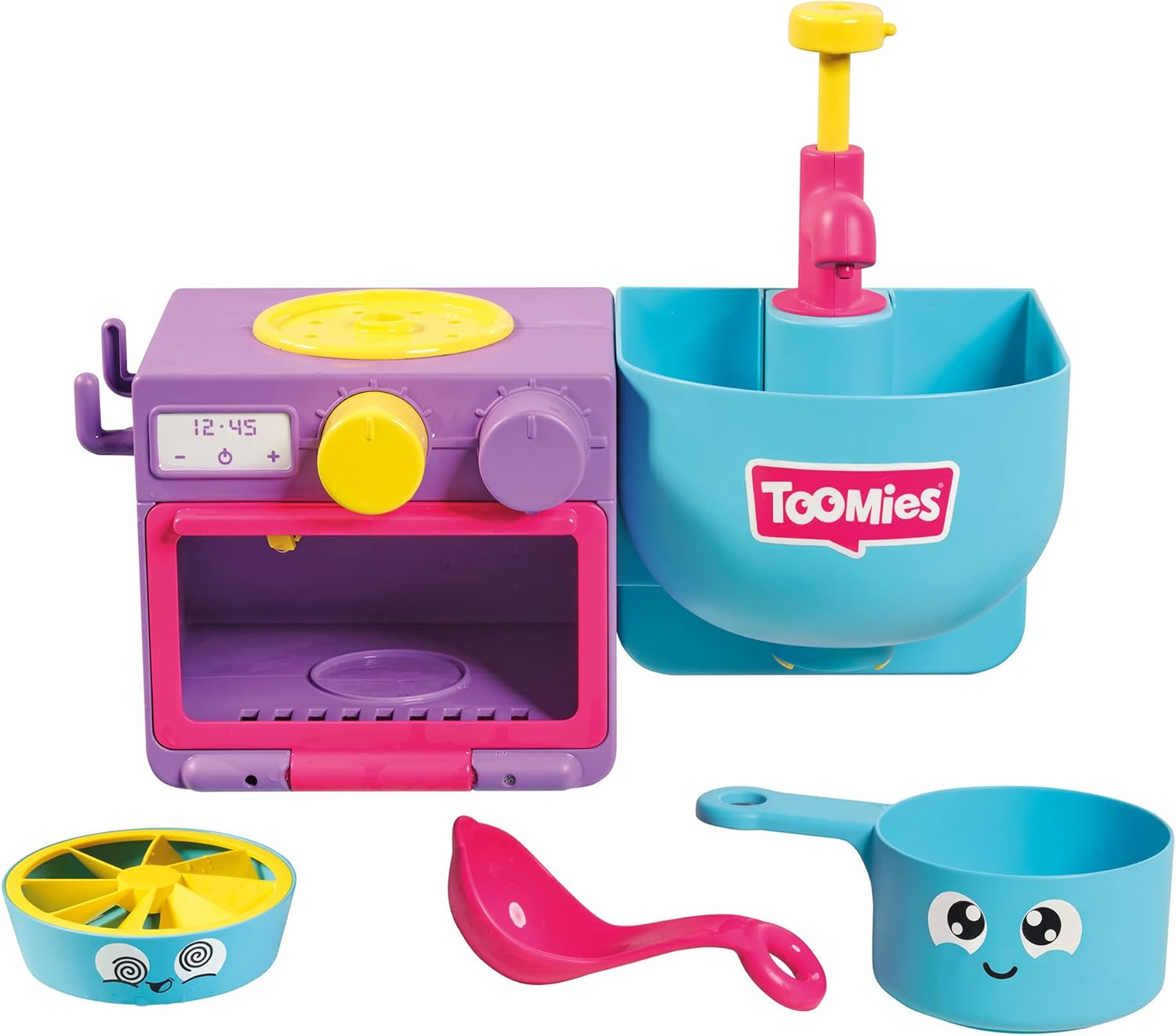 Toomies Bubble & Bake Bathtime Kitchen - 2 in 1 Bubble Making & Pretend Play Set for Toddlers 18M+ 1