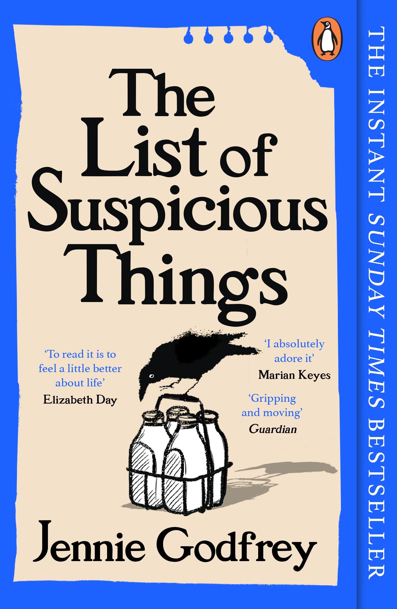 Penguin The List of Suspicious Things by Jennie Godfrey | Crime & Mystery Paperback 1