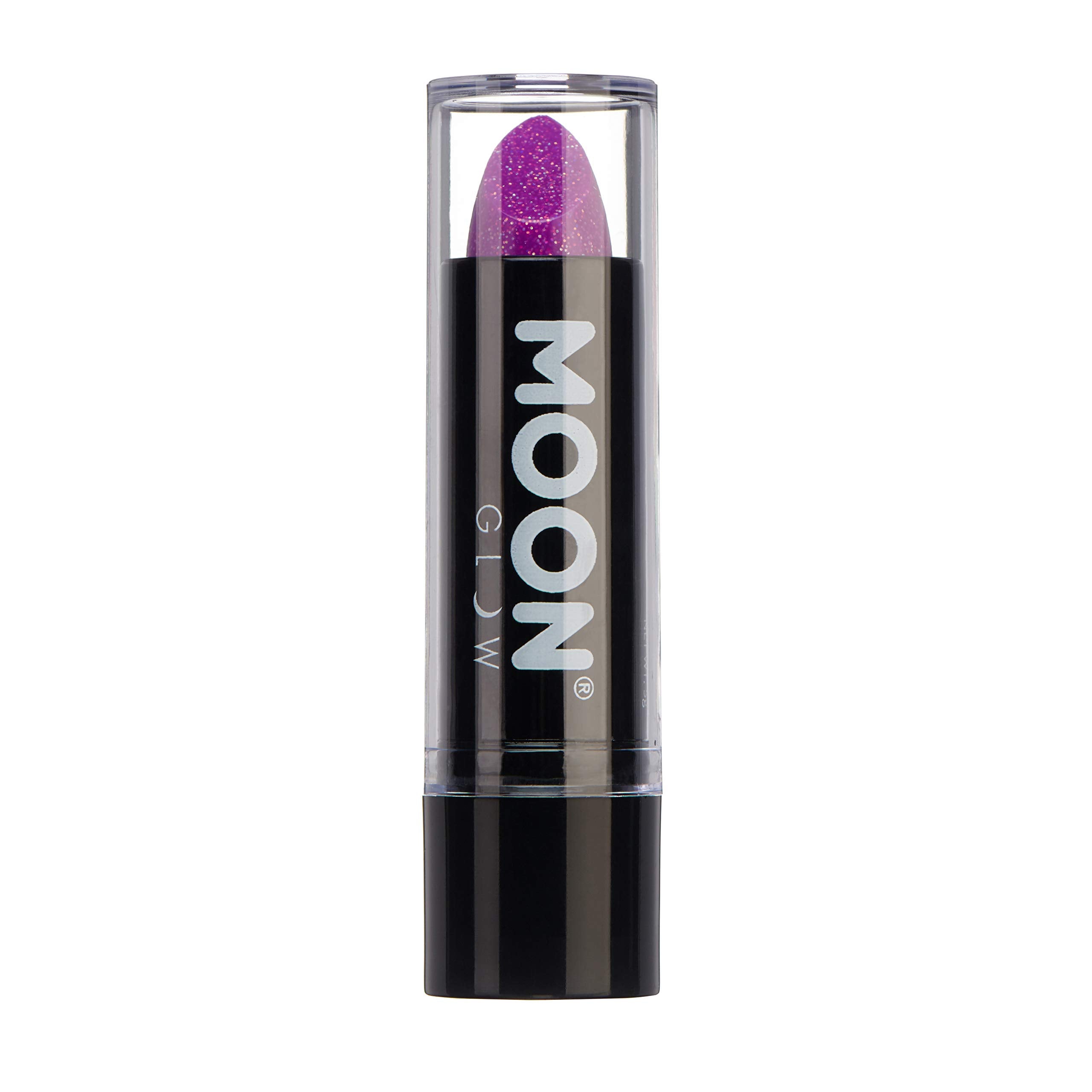 Moon Glow - Neon UV Glitter Lipstick (19g) - Purple 7