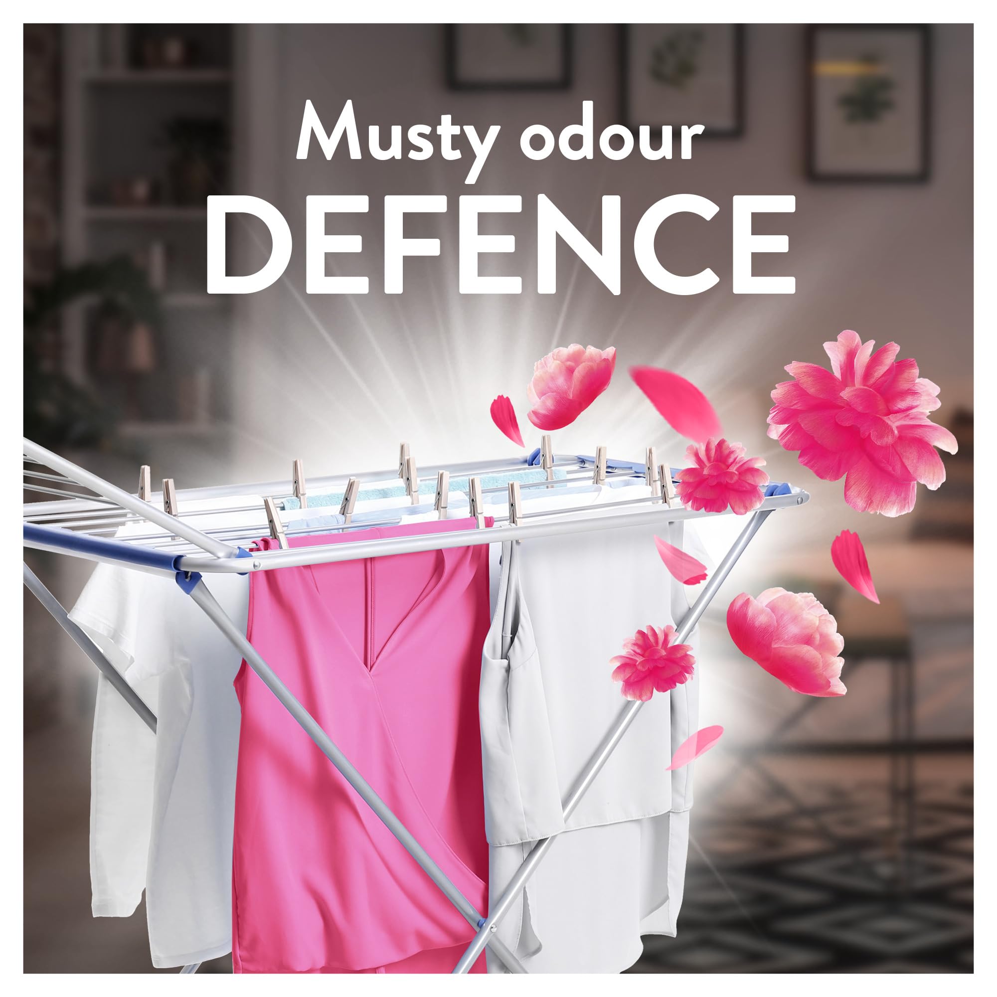 Lenor Outdoorable Liquid Fabric Softener - Floral Fresh Scent | 105 Washes | 1.47L 3