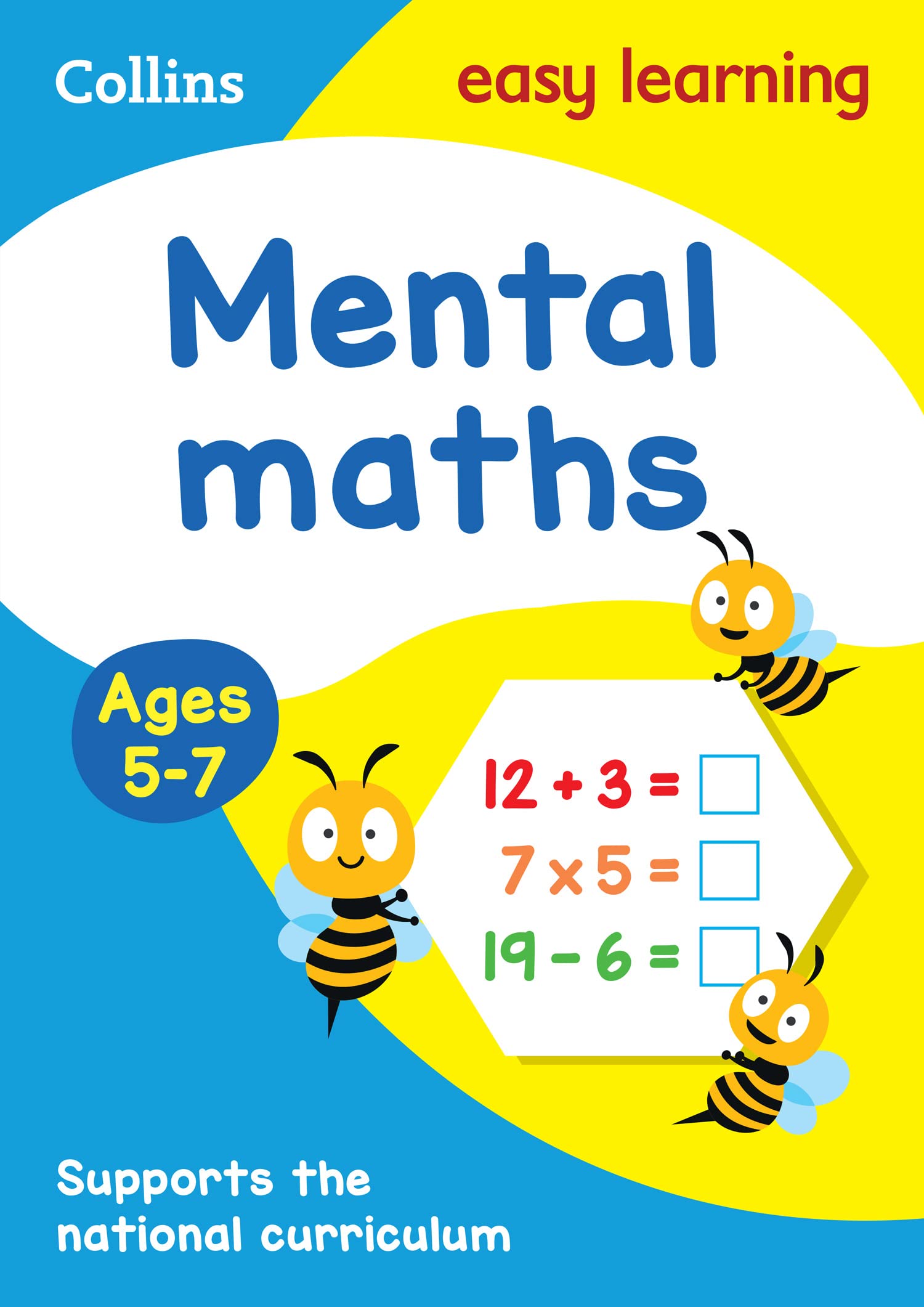 Collins Mental Maths Ages 5-7 Activity Book | KS1 Arithmetic Practice | Revised Edition
