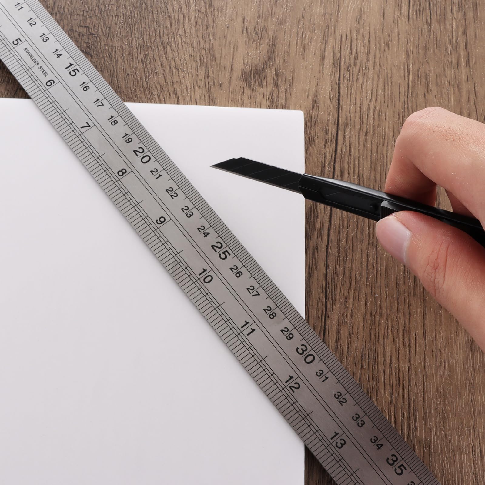 ASelected Foam Boards - 10 Pack 255x200mm White Sheets | 5mm Thick Polystyrene Core 3