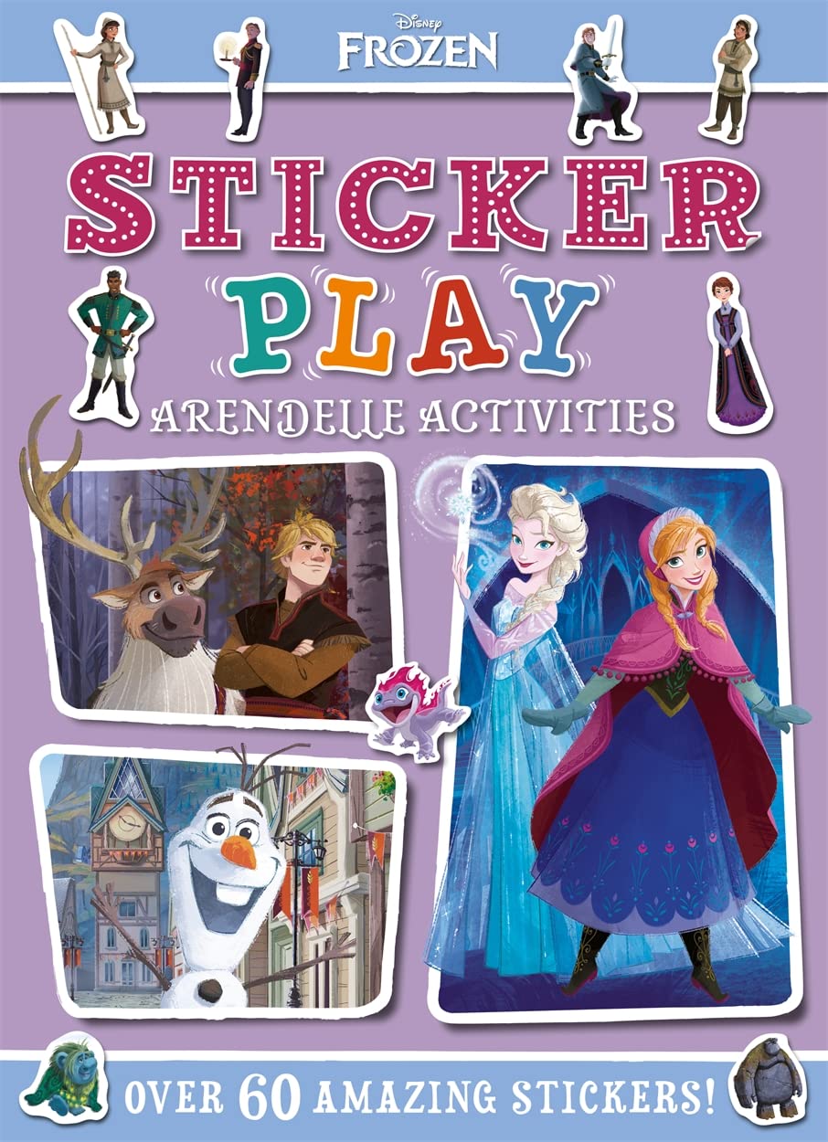 Disney Frozen: Sticker Play - Children's Activity Book | Paperback | Ages 4-6