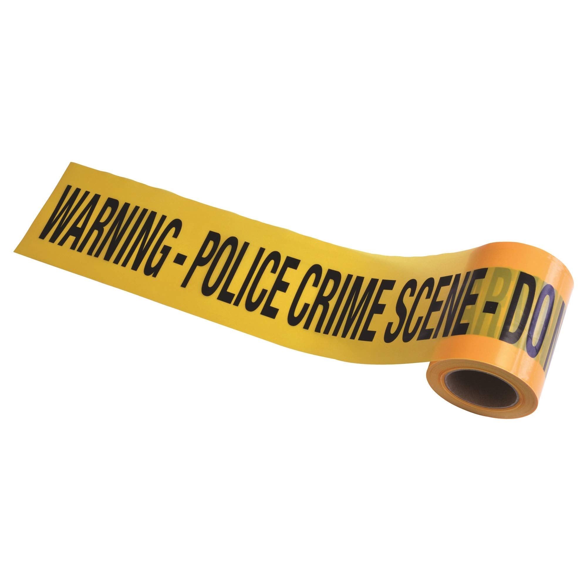 Bristol Novelty Crime Scene Tape - 30 Meters, Yellow and Black Plastic for Adult Fancy Dress