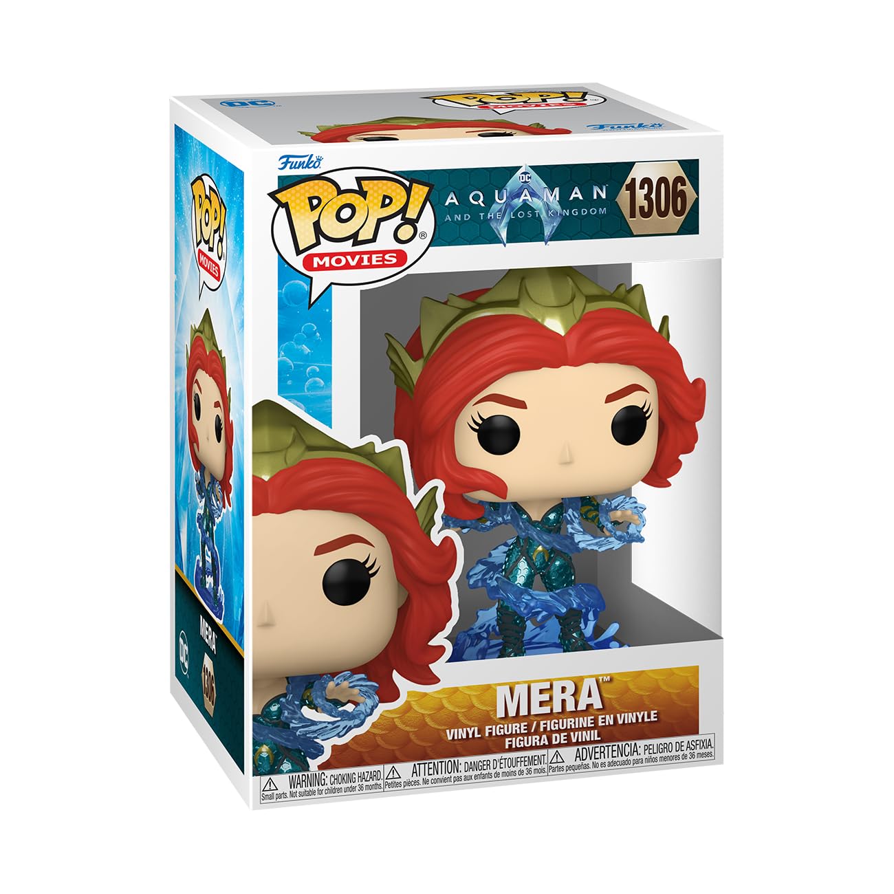 Funko Pop! Movies: DC - Mera Vinyl Figure