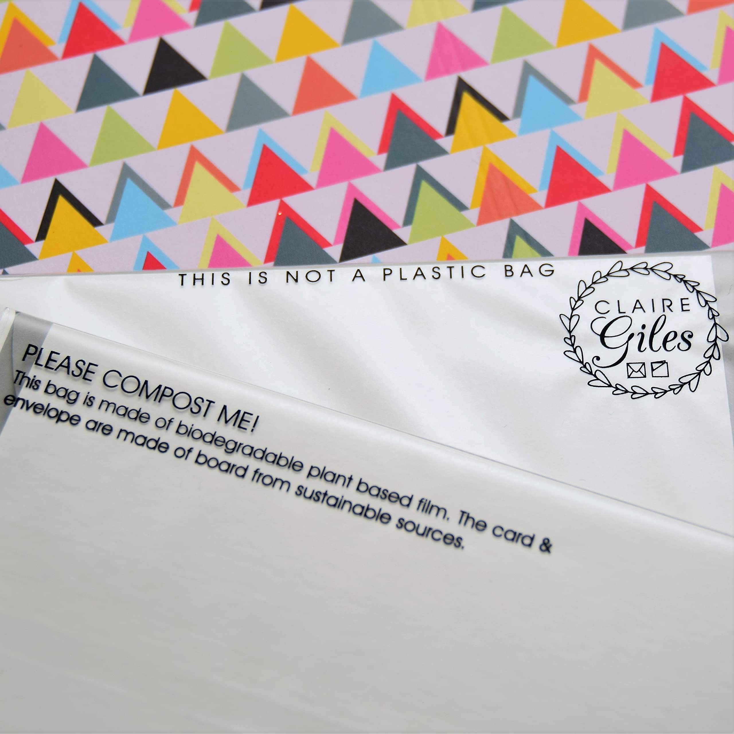 Claire Giles Greeting Cards Hey! You're a Big Sister Baby Announcement Card | 150x150mm Pink 4