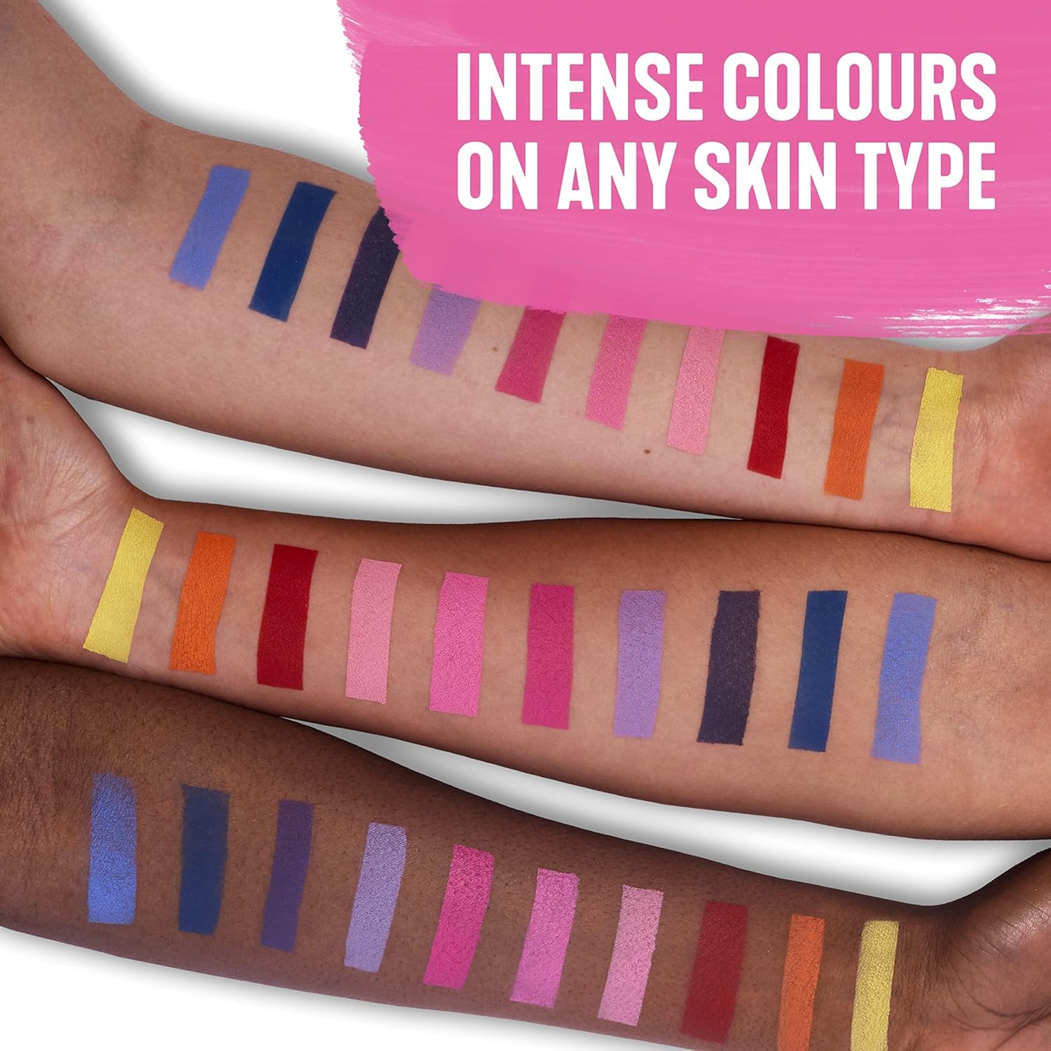 Snazaroo Face Paint Mini Starter Kit - 14 Pieces, 6 Colours, Glitter Gel | Water Based & Washable