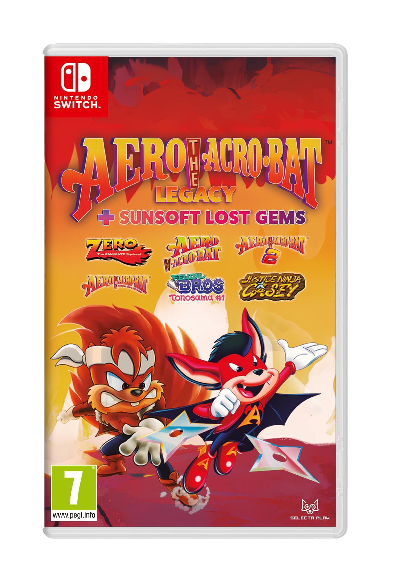 Aero The Acro-Bat Legacy + Sunsoft Lost Gems [Nintendo Switch] 1