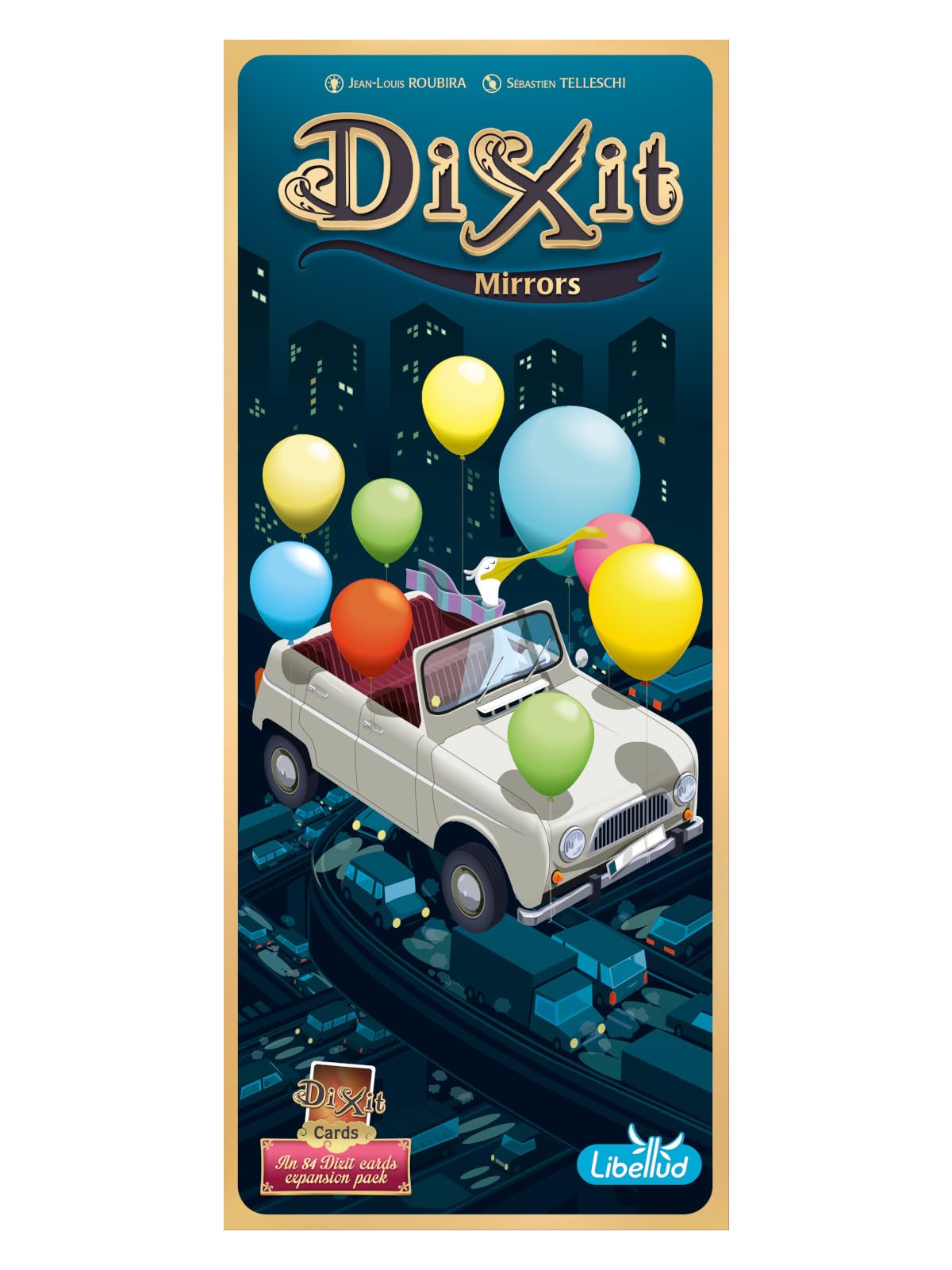 Asmodee Dixit: Mirrors Expansion - 84 Cards | Ages 8+ | 3-6 Players | 30 Min
