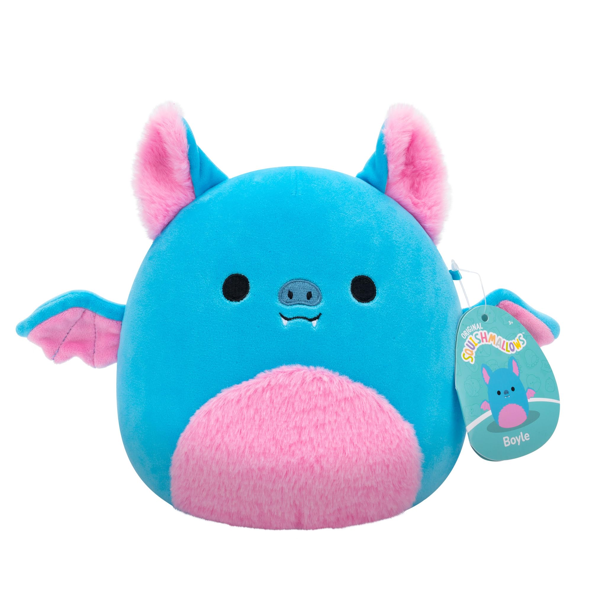 Squishmallows Boyle the Blue Fruit Bat - 7.5 Inch Plush Collectible Toy 10