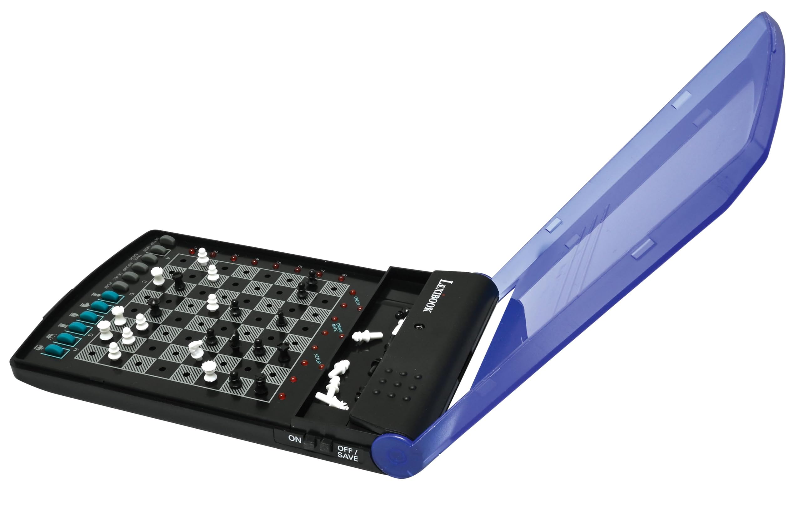 LEXIBOOK Electronic Travel Chess Set with 32 Pieces and 64 Difficulty Levels 7