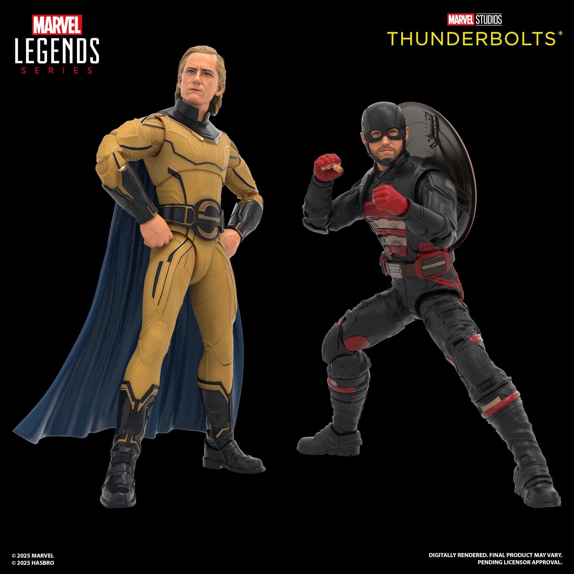 Marvel Legends John F. Walker & Sentry Action Figures - 6-Inch Scale, 15cm Figures, Ages 4+ 8