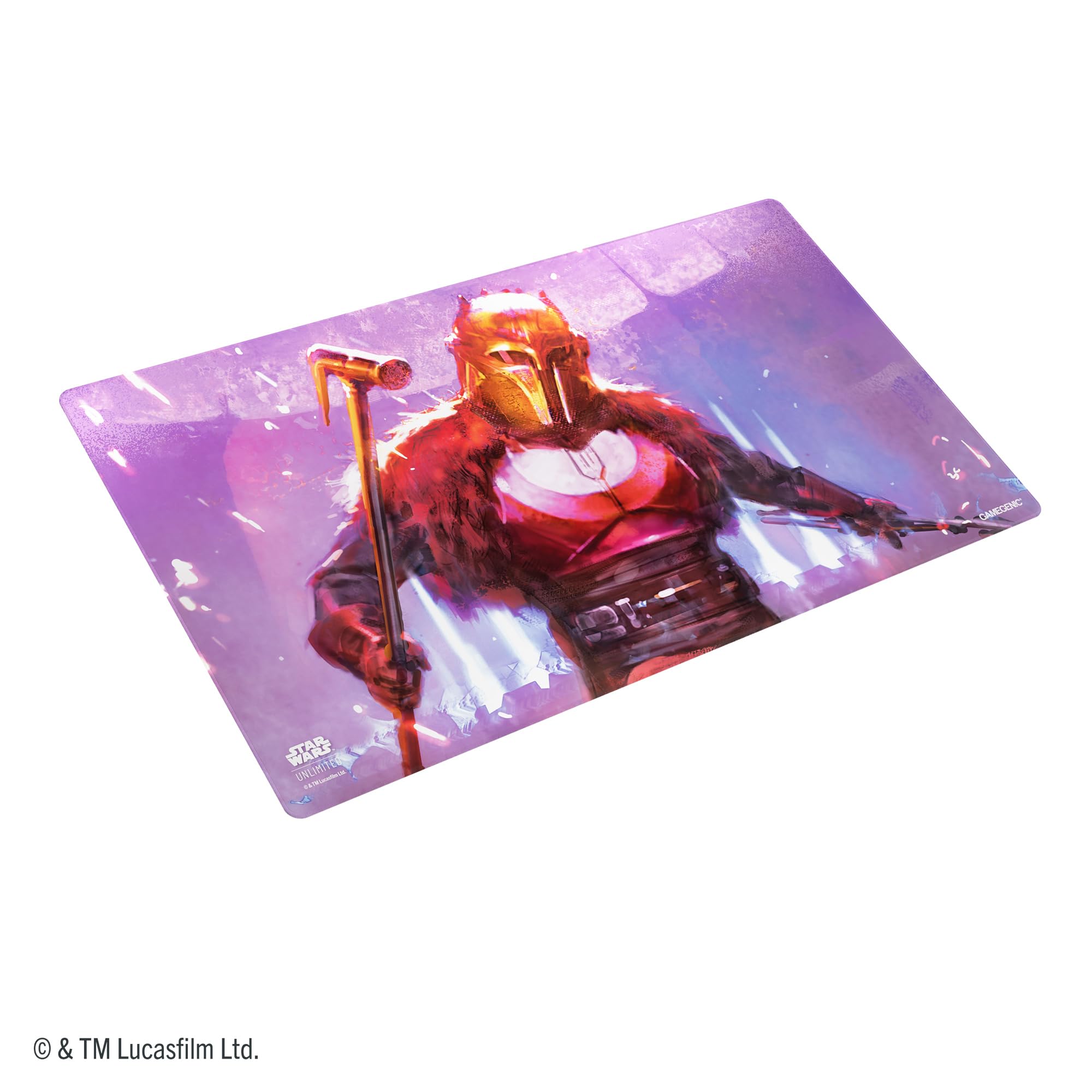 Gamegenic Star Wars Unlimited Shiny Playmat - The Armourer | 61x35cm | Unisex Adult 2