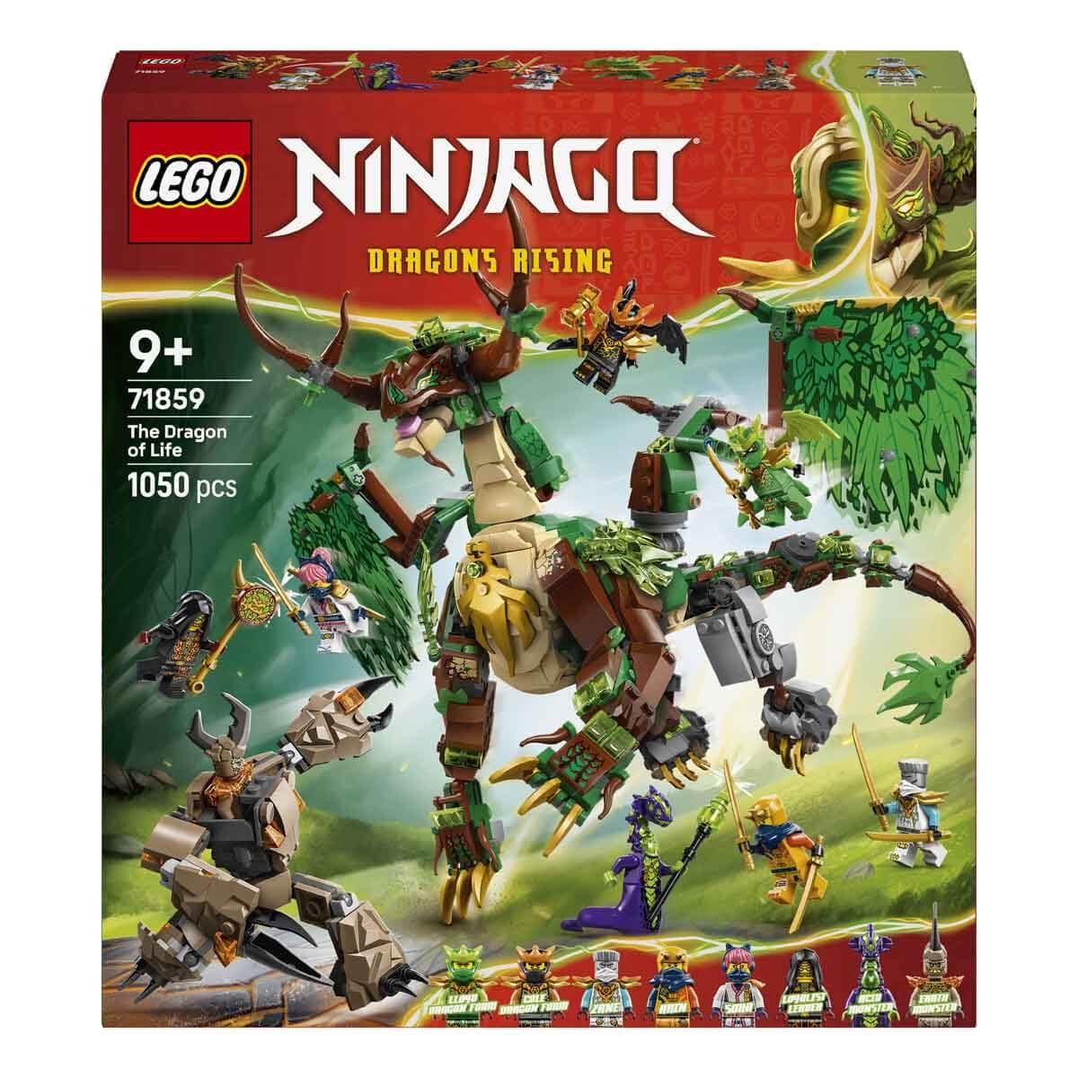 LEGO NINJAGO The Dragon of Life 71859 Building Set | 8 Minifigures | Ages 9+ 3