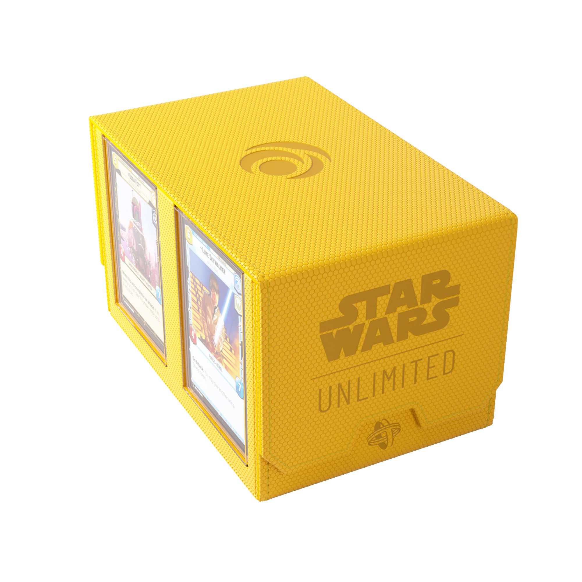 Gamegenic Star Wars Unlimited Double Deck Pod - Yellow | Holds 2 Double-Sleeved 60-Card Decks 1