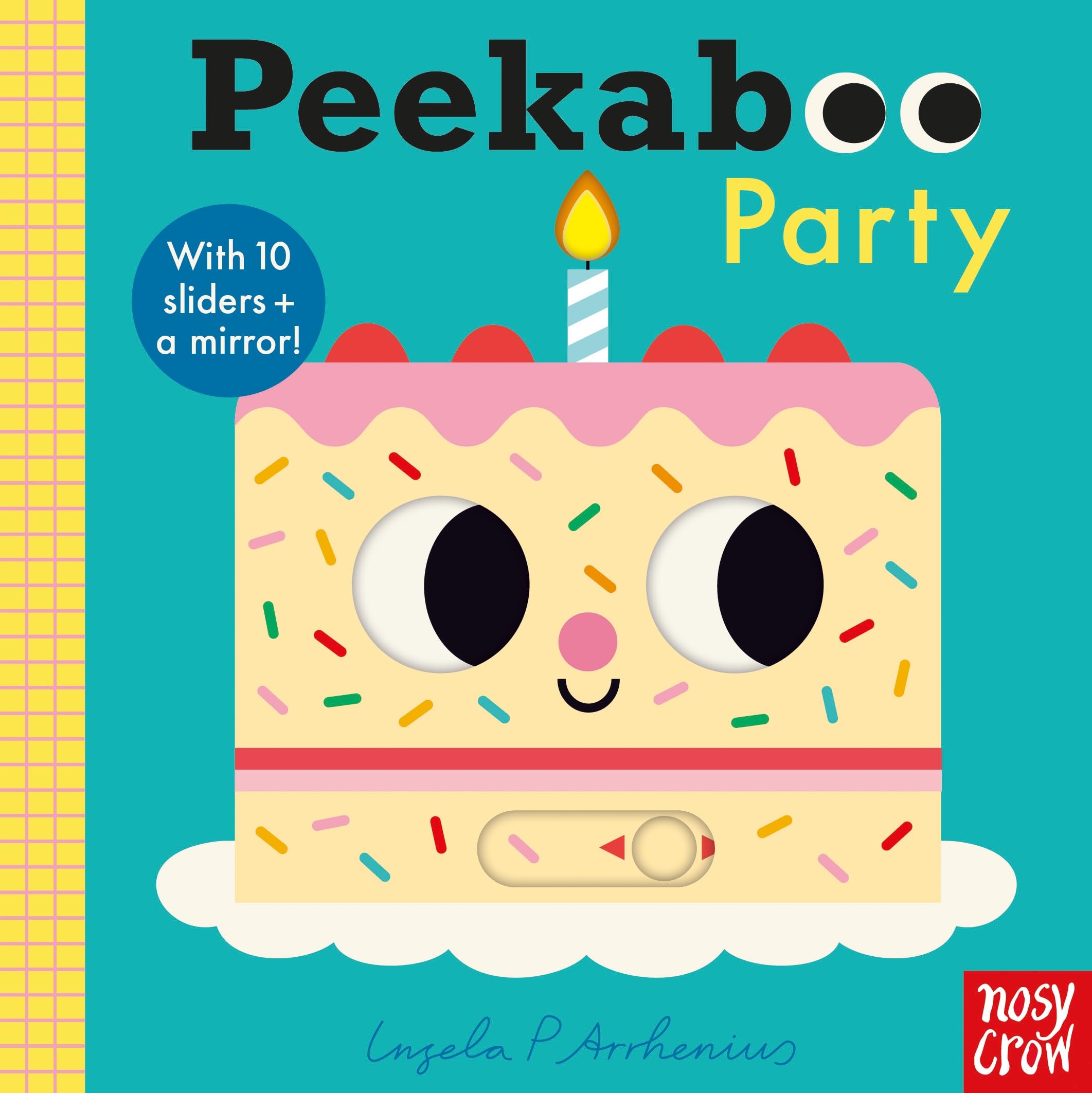 Nosy Crow Peekaboo Party Slider Board Book - Baby - 6 Years