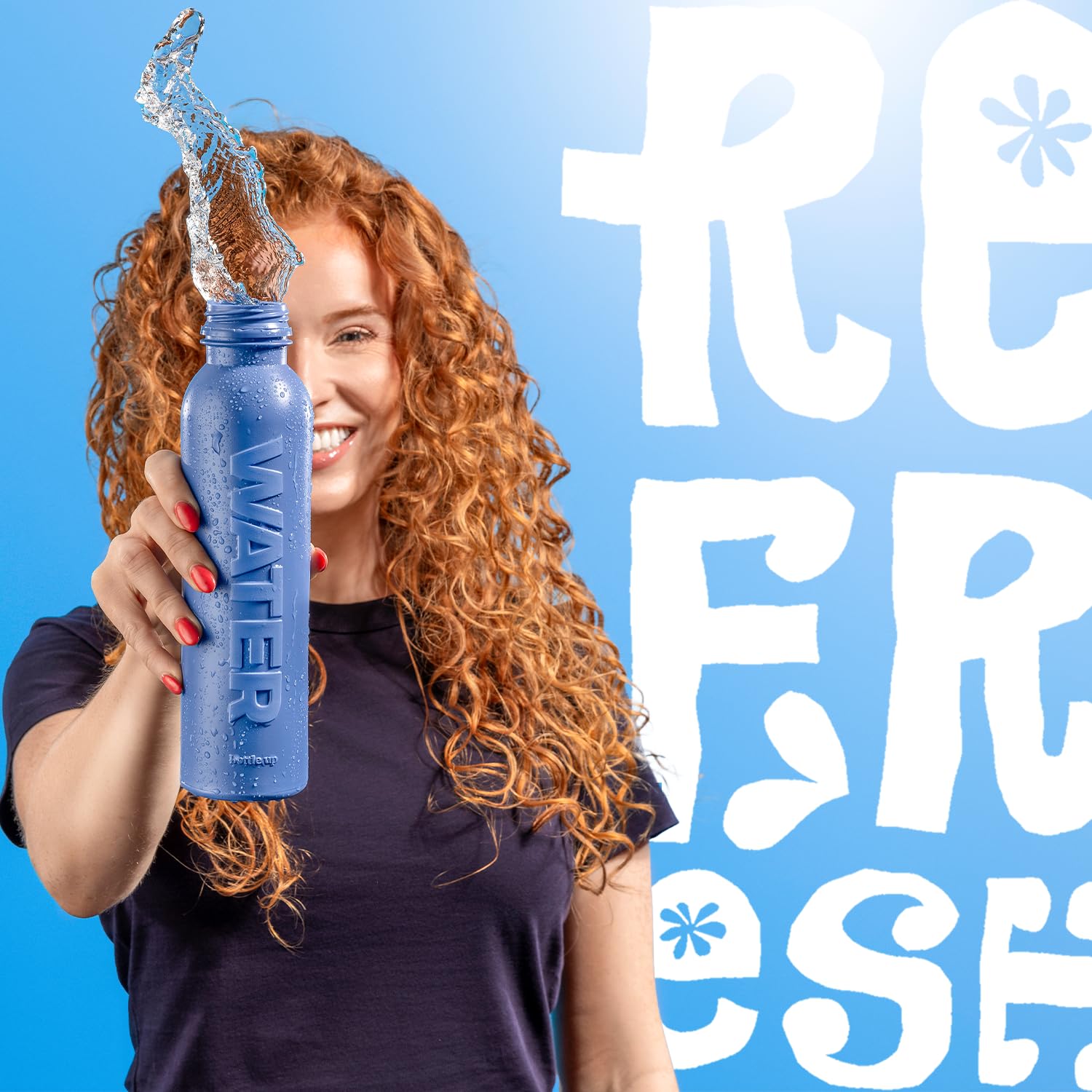 Bottle Up Reusable BPA Free Water Bottle 500ml – Prefilled with Pure Still Spring Water 4