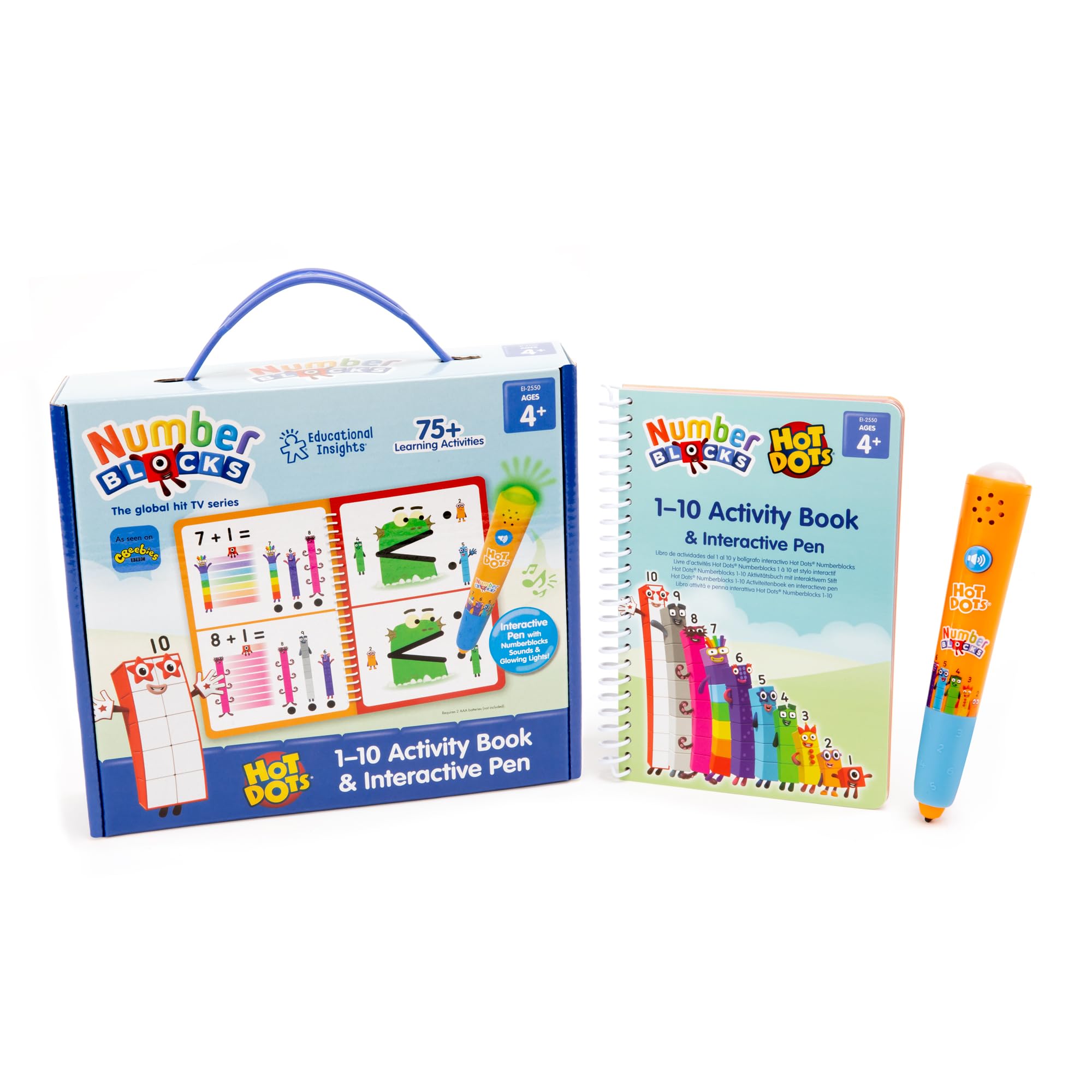 Numberblocks Hot Dots Numberblocks 1-10 Activity Book & Interactive Pen | Ages 4+ 9
