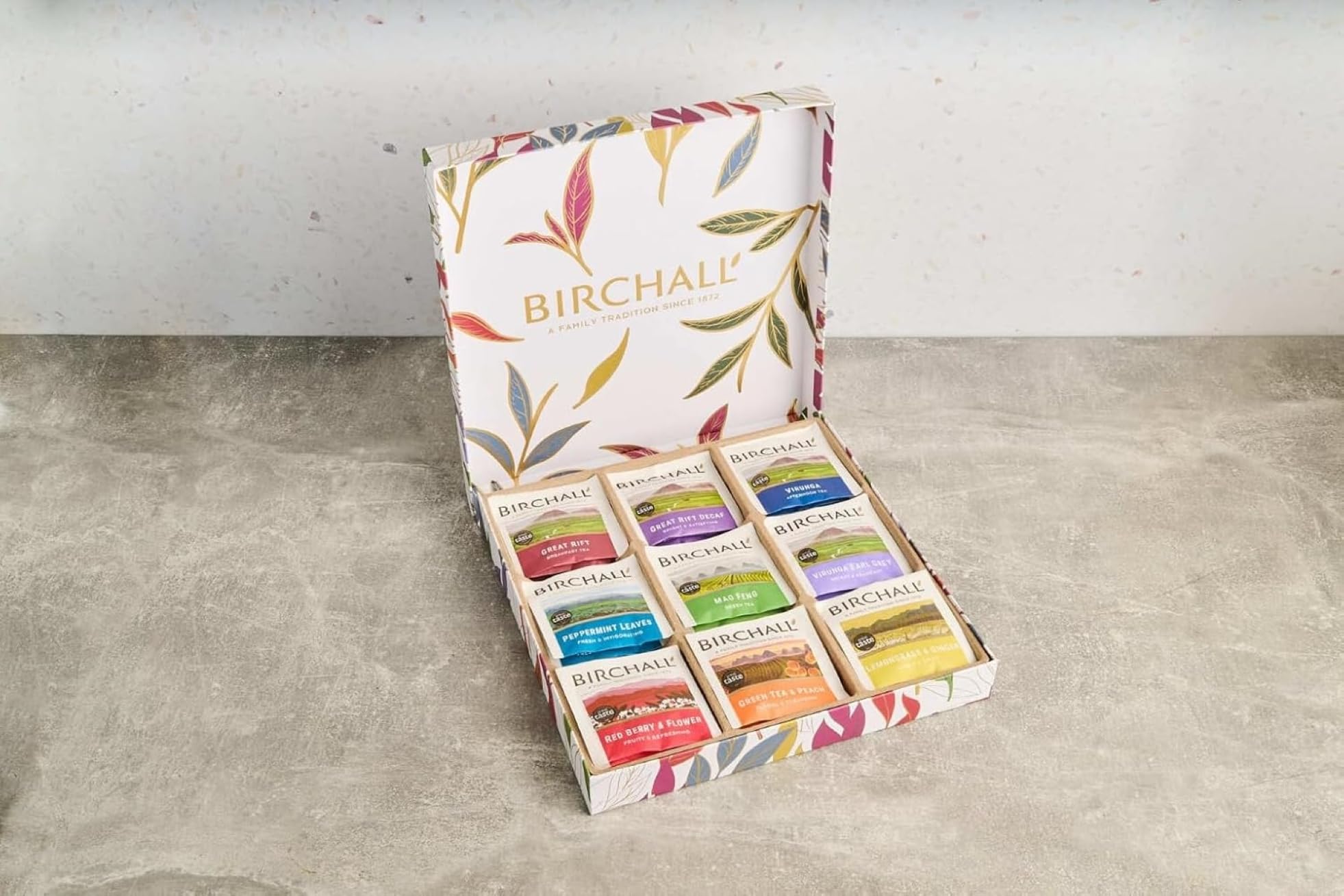 Birchall Tea Collection Box - 9 Unique Flavors | 36 Premium Teabags | Medium Caffeine 4