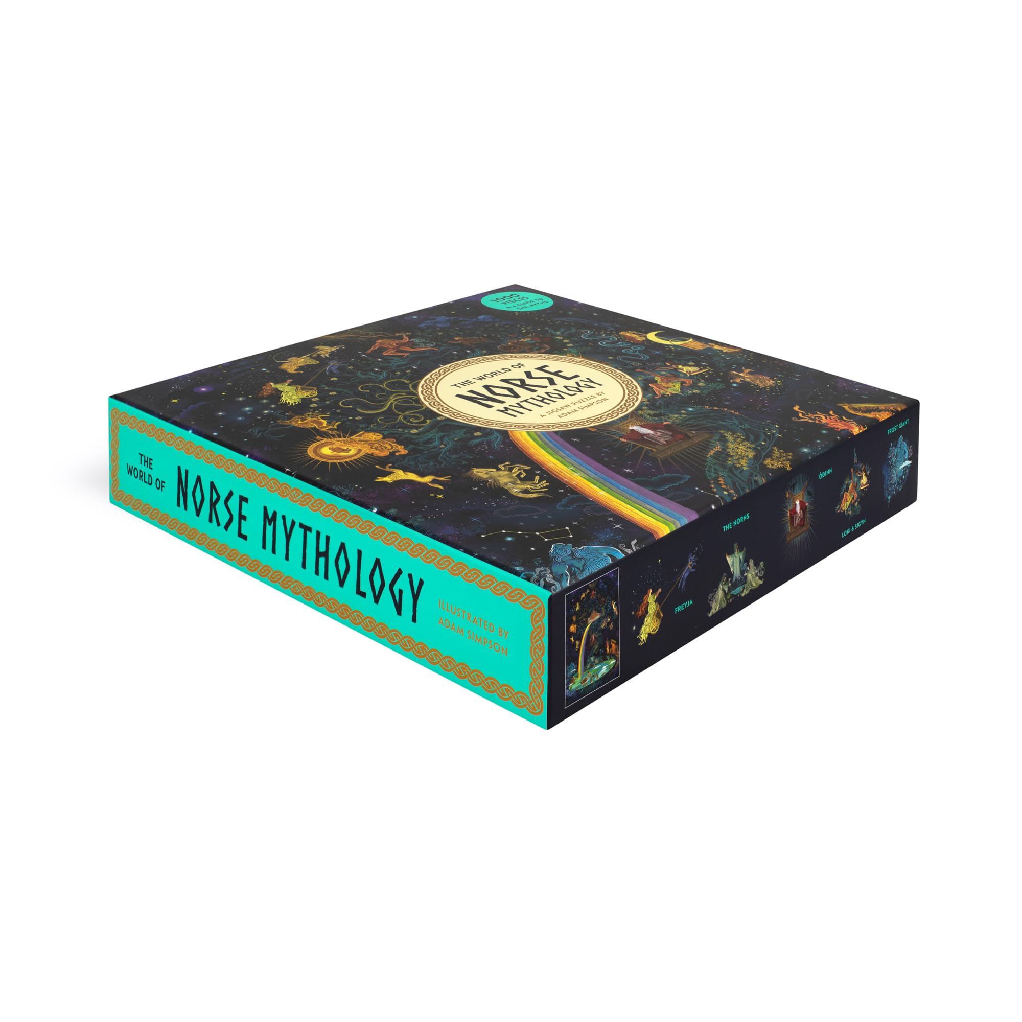 Laurence King The World of Norse Mythology Jigsaw Puzzle - 1000 Pieces | 19 x 27 in 2
