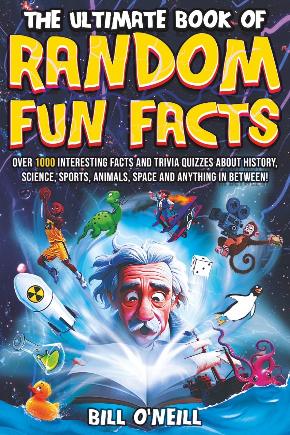 LAK Publishing The Ultimate Book of Random Fun Facts - Over 1000 Trivia Facts | Paperback