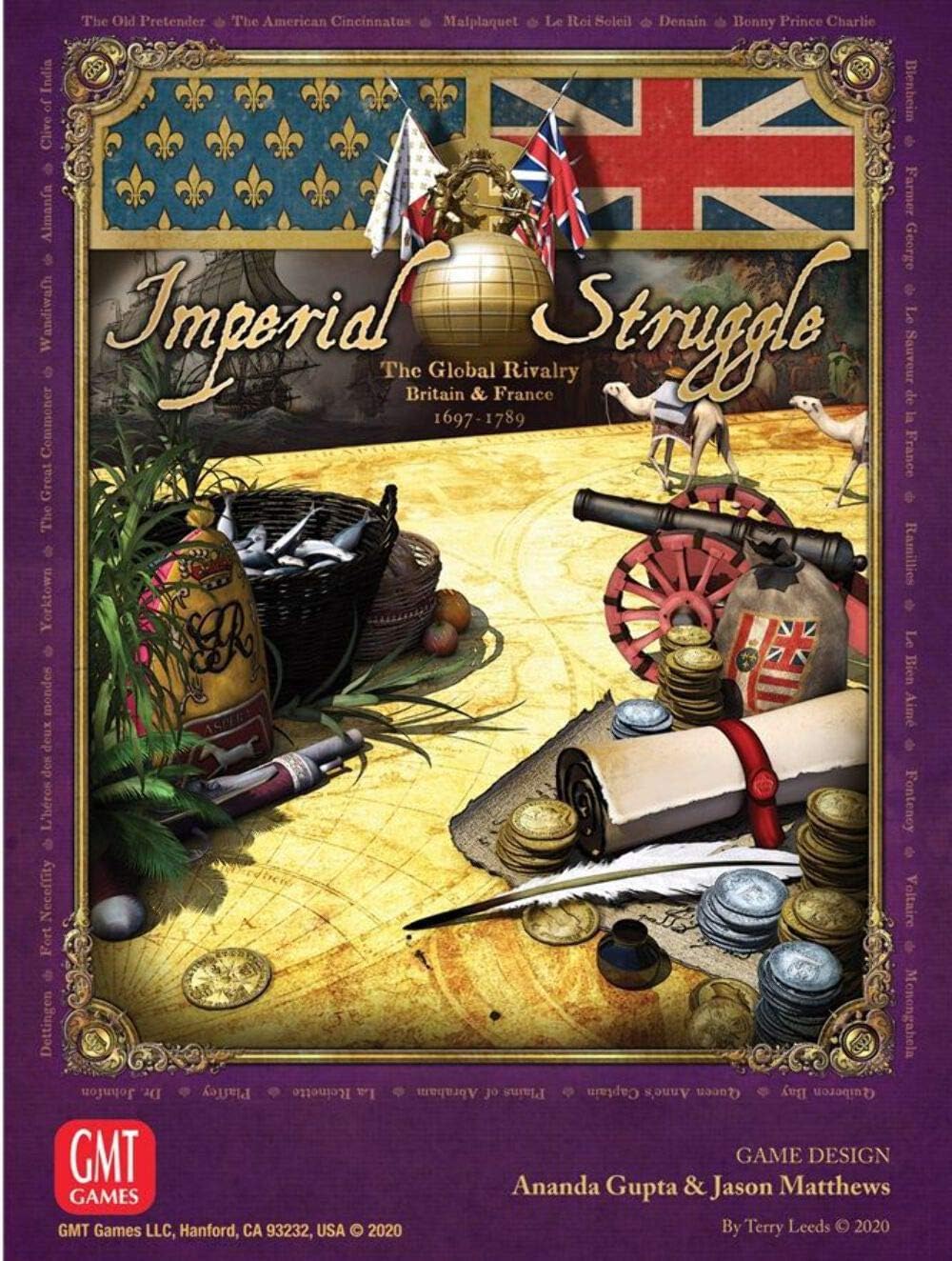 Imperial Struggle - GMT Games (Board Game)