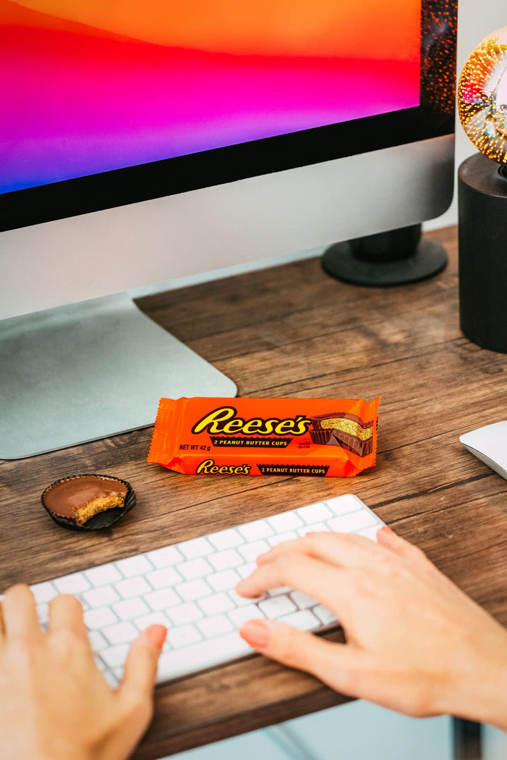 Reese's Peanut Butter Cups Milk Chocolate Candy Pack of 36 x 42g