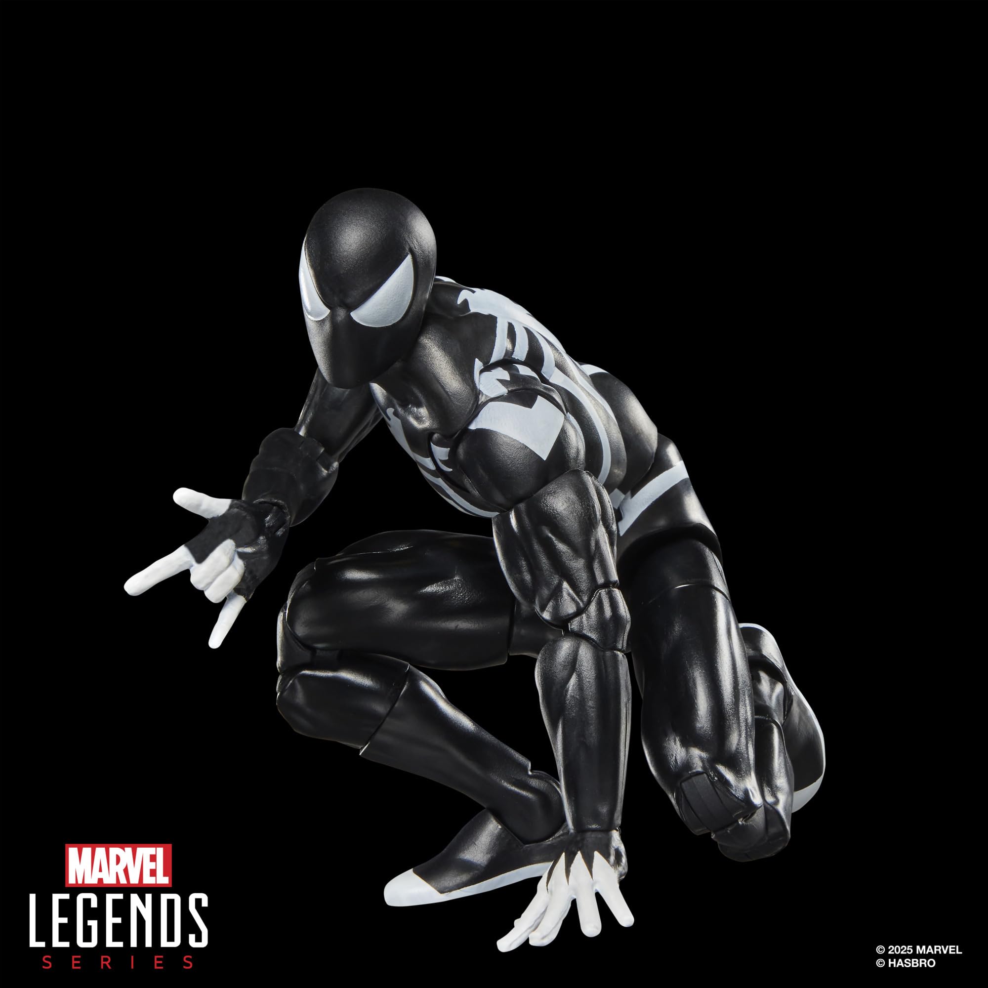 Hasbro Marvel Legends Spider-Man (Spider-Venom) Action Figure - 6 Inch, Retro Cardback