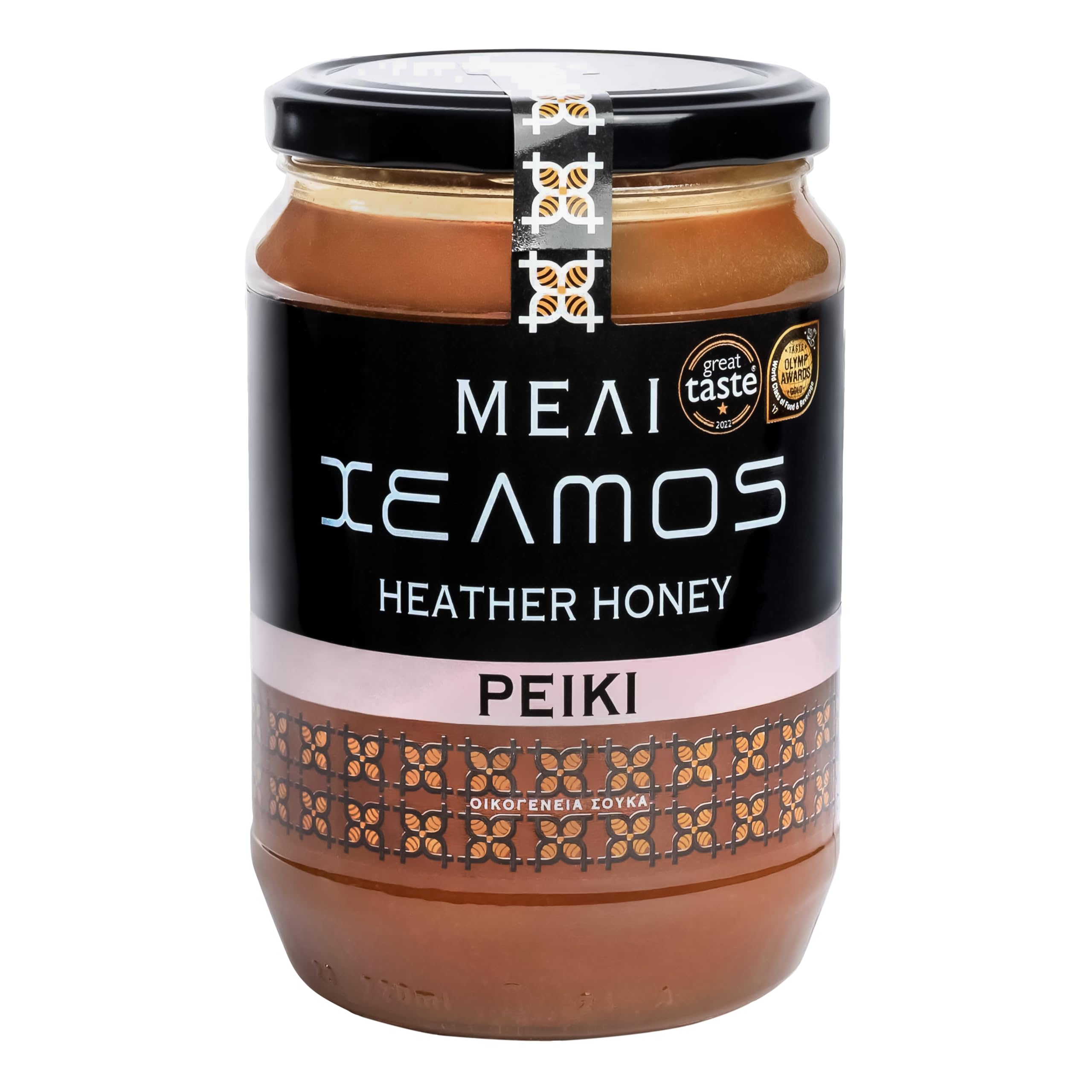 Helmos Greek Heather Honey - 100% Raw & Unpasteurized | 950g Jar