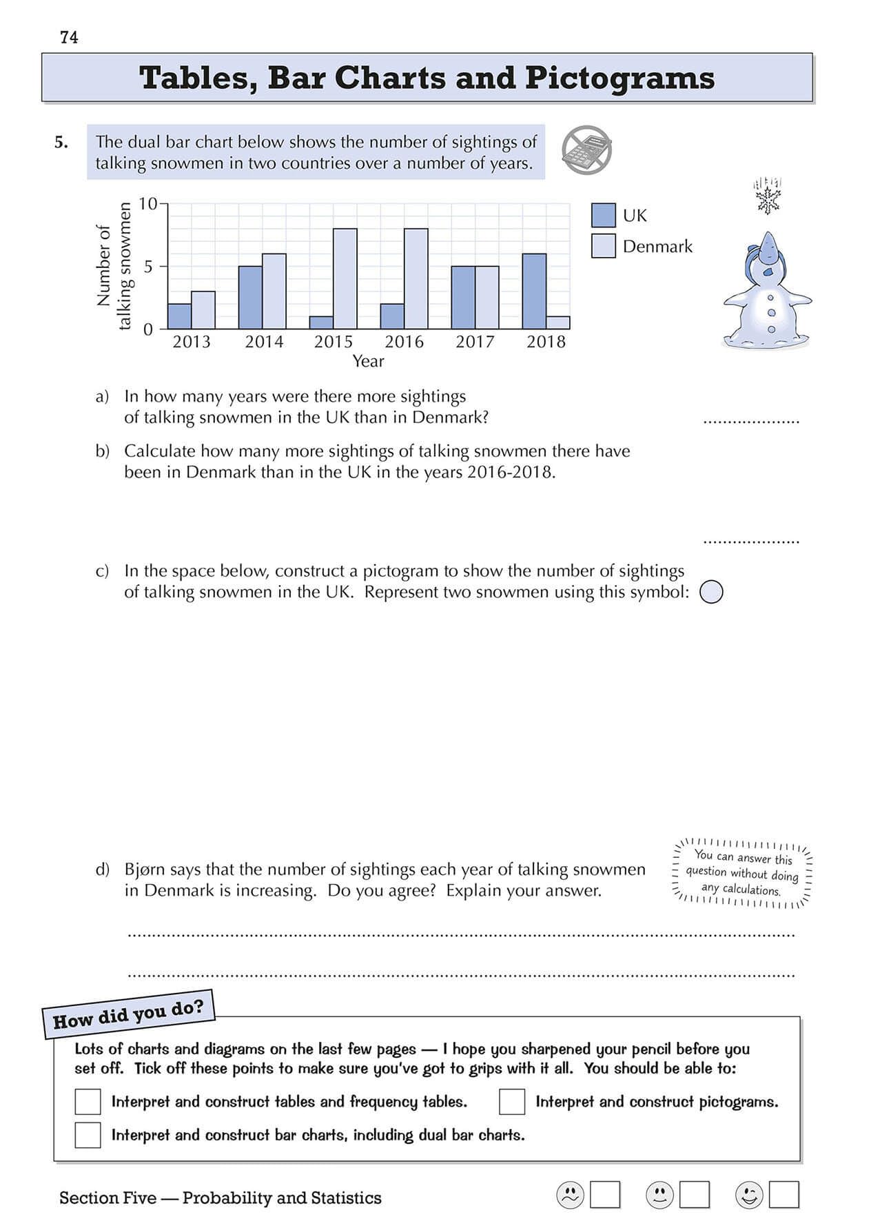 CGP KS3 Maths Targeted Workbook - Year 7 Practice Questions | Paperback | 96 Pages 7