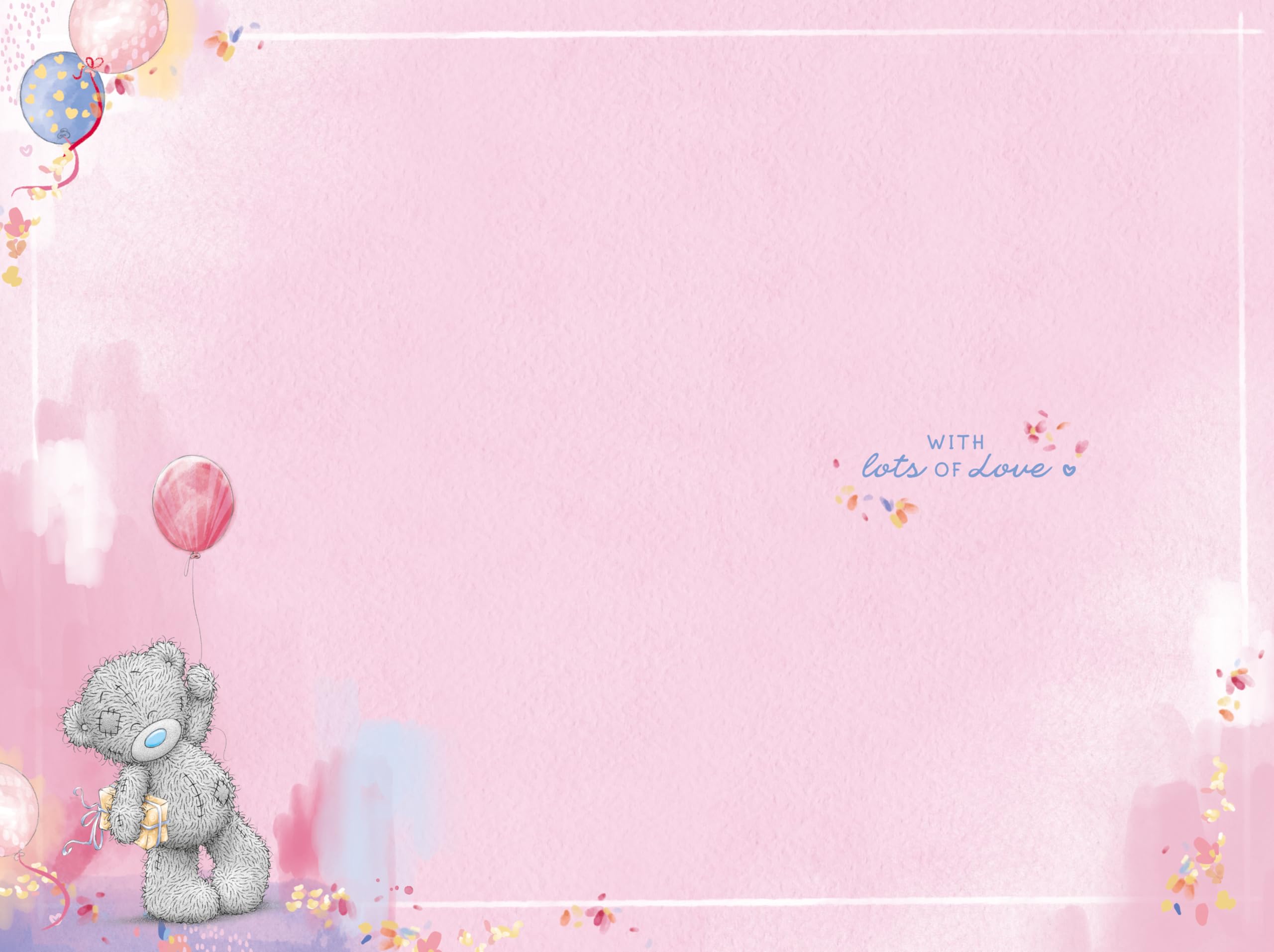 Me To You Tatty Teddy Luxury Gold Embellished 60th Birthday Card | 6 x 9 Inches 2