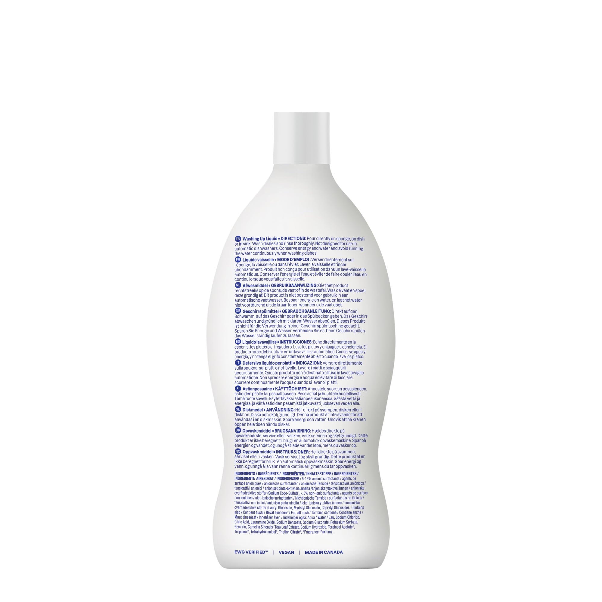 ATTITUDE - Washing Up Liquid, EWG Verified, Plant-Based & Vegan Dish Soap 4