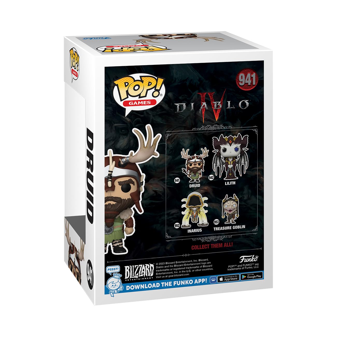 Funko Pop! Games: Diablo 4 - Druid Vinyl Figure 6