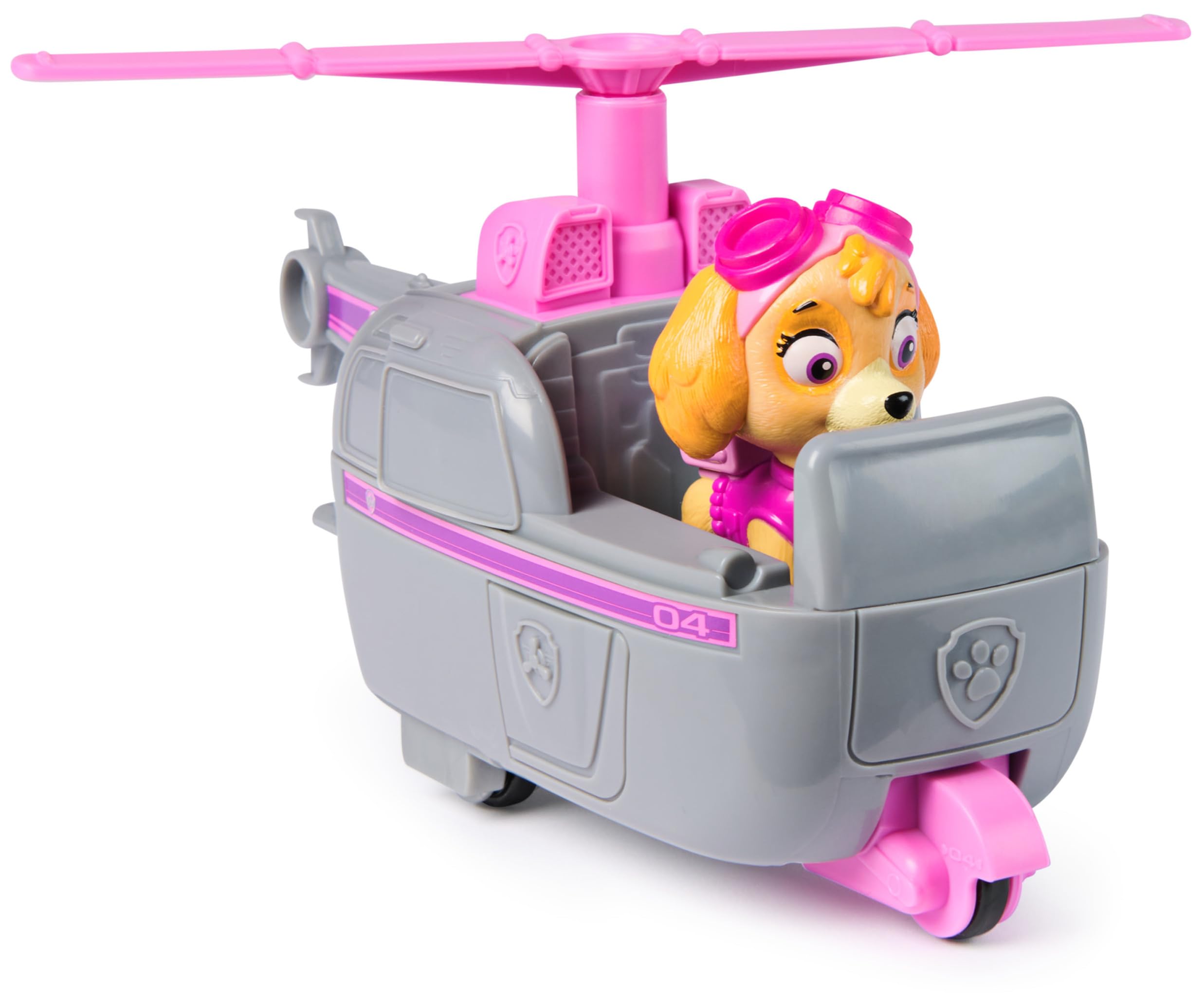 Paw Patrol Skye’s Helicopter Toy Vehicle with Collectible Action Figure | Ages 3+ | Recycled Plastic 3