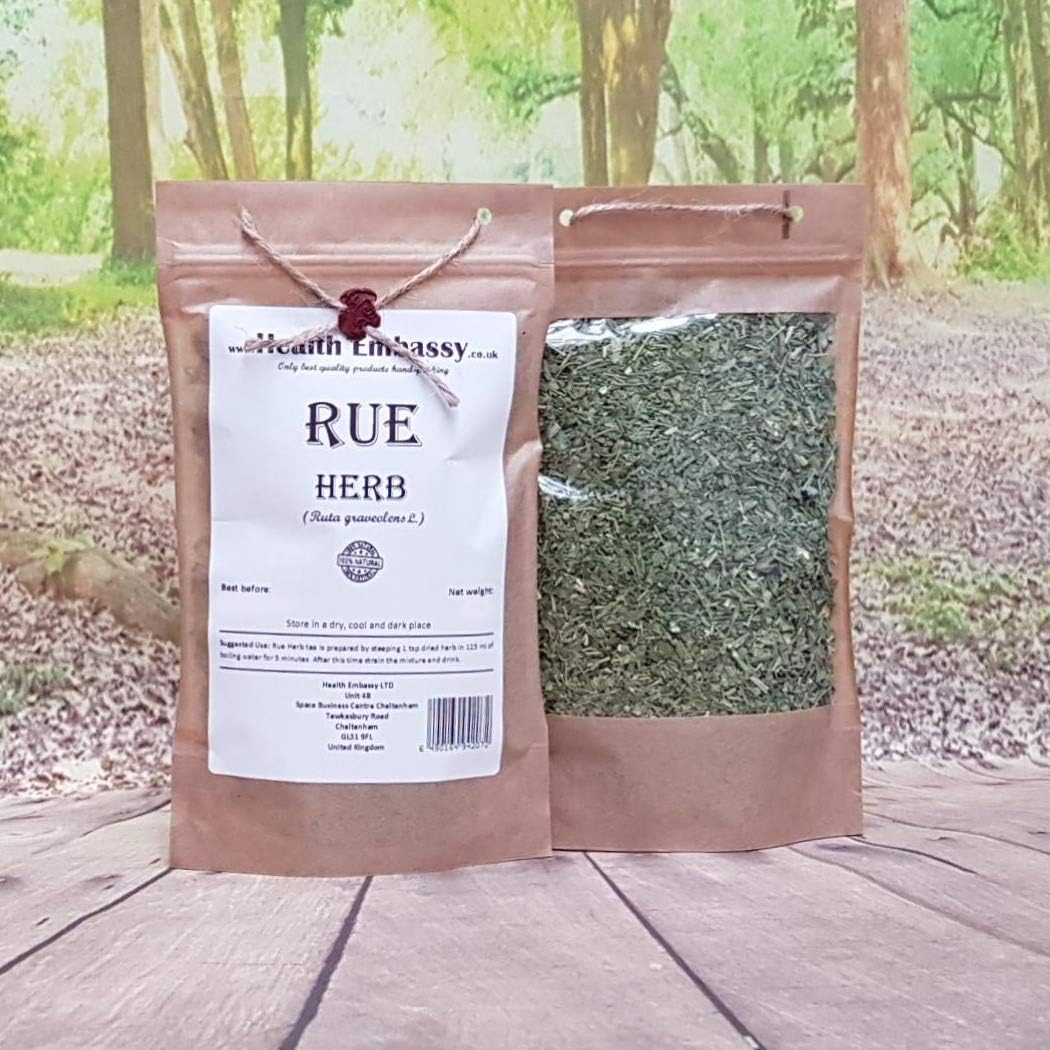 Health Embassy - Rue Herb (Ruta graveolens L) Herbal Tea (50g)