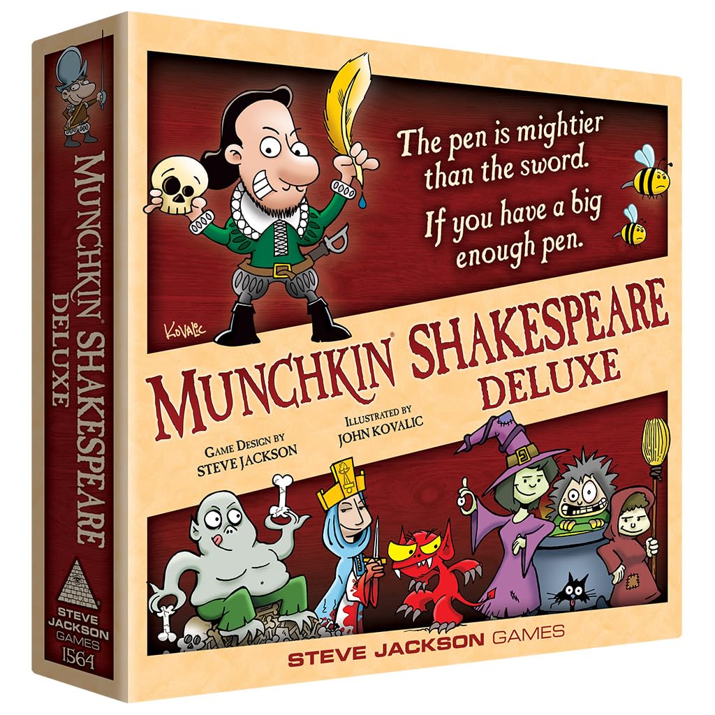 Steve Jackson Games Munchkin Shakespeare Deluxe Card Game | Multicolor | English
