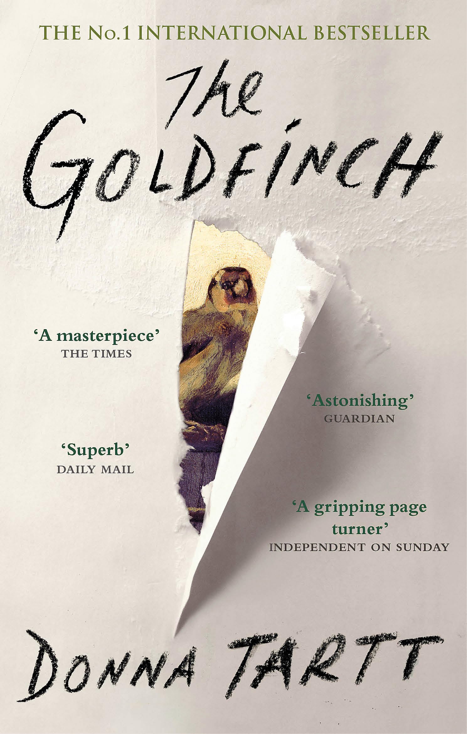 Abacus The Goldfinch by Donna Tartt | International Edition Paperback 1