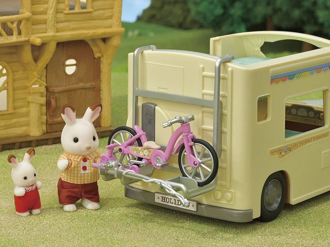 Sylvanian Families Family Campervan Playset - Seats 7 with Camping Accessories