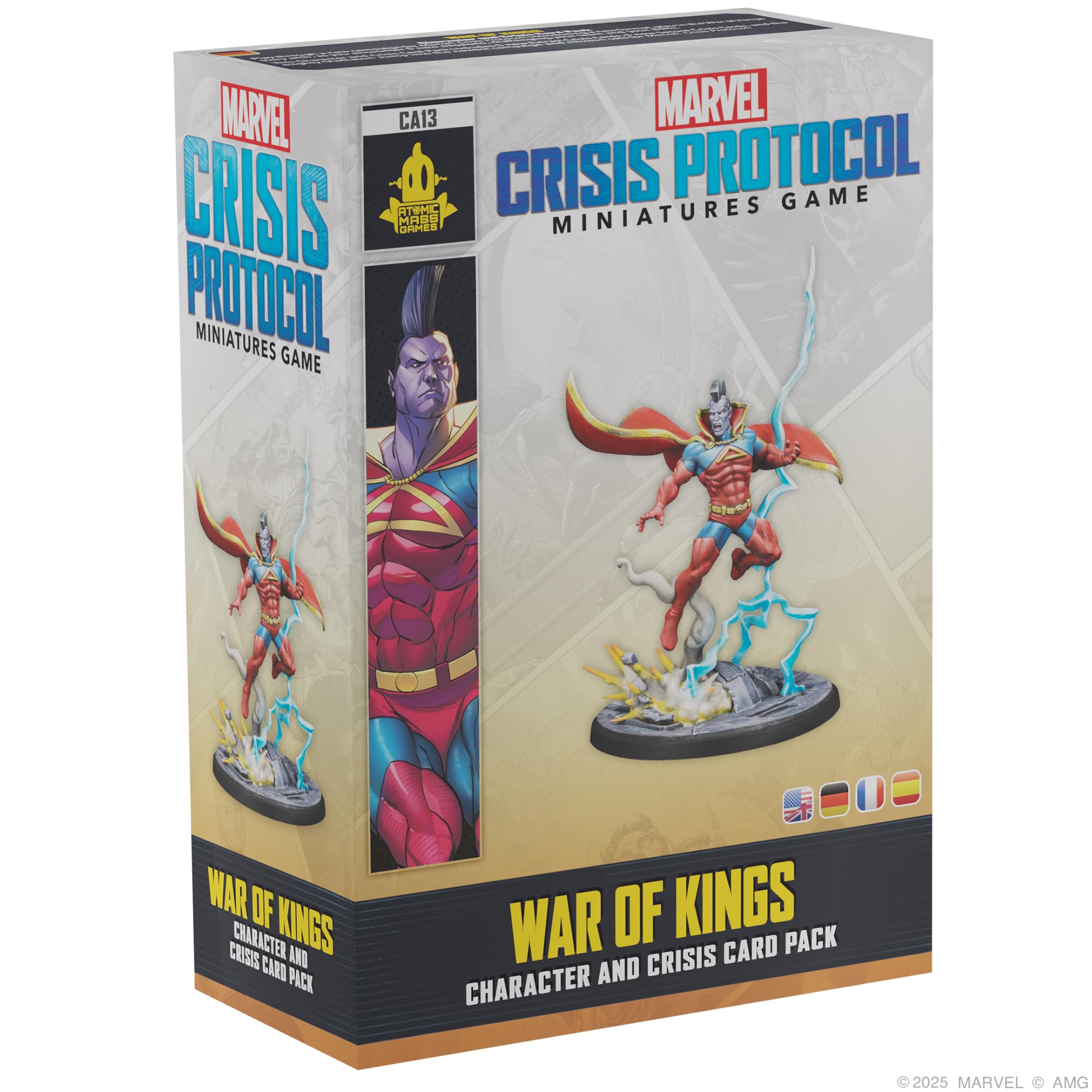 Atomic Mass Games Marvel Crisis Protocol War of Kings Gladiator Character & Crisis Card Pack 1