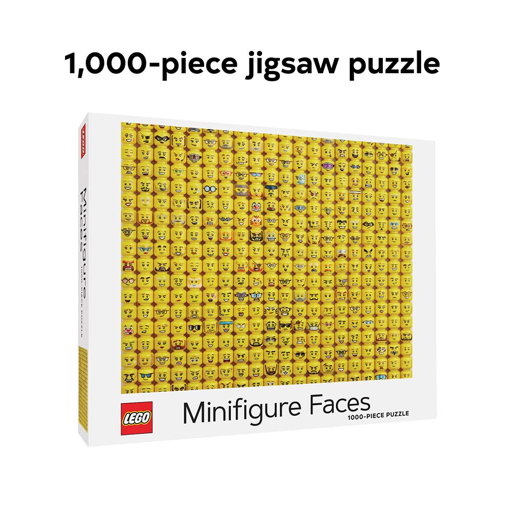Chronicle Books LEGO Minifigure Faces Puzzle - 1000 Pieces | 635x508mm | Ages 9+ 2