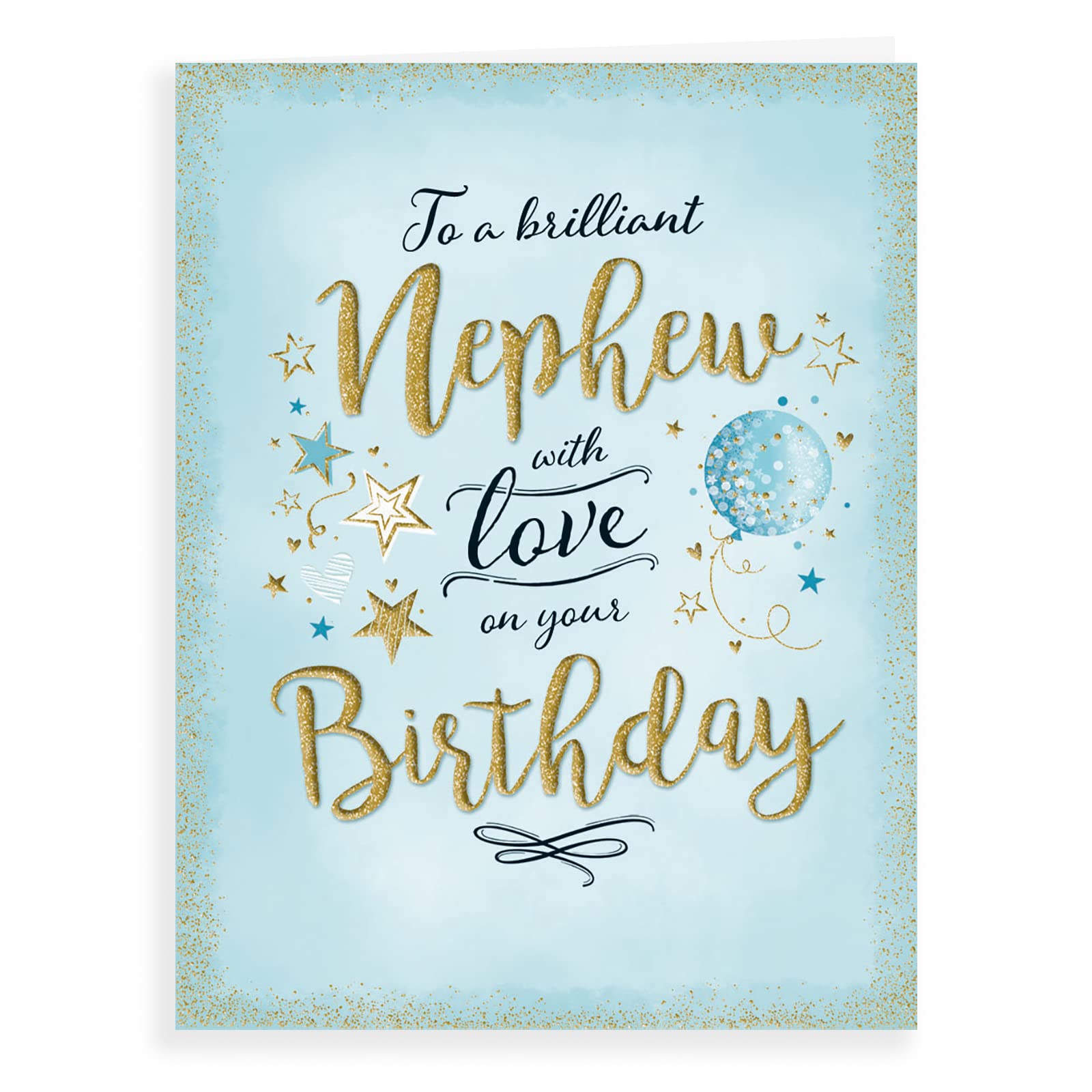 Piccadilly Greetings Nephew Birthday Card | 8 x 6 Inches | Includes Envelope 1