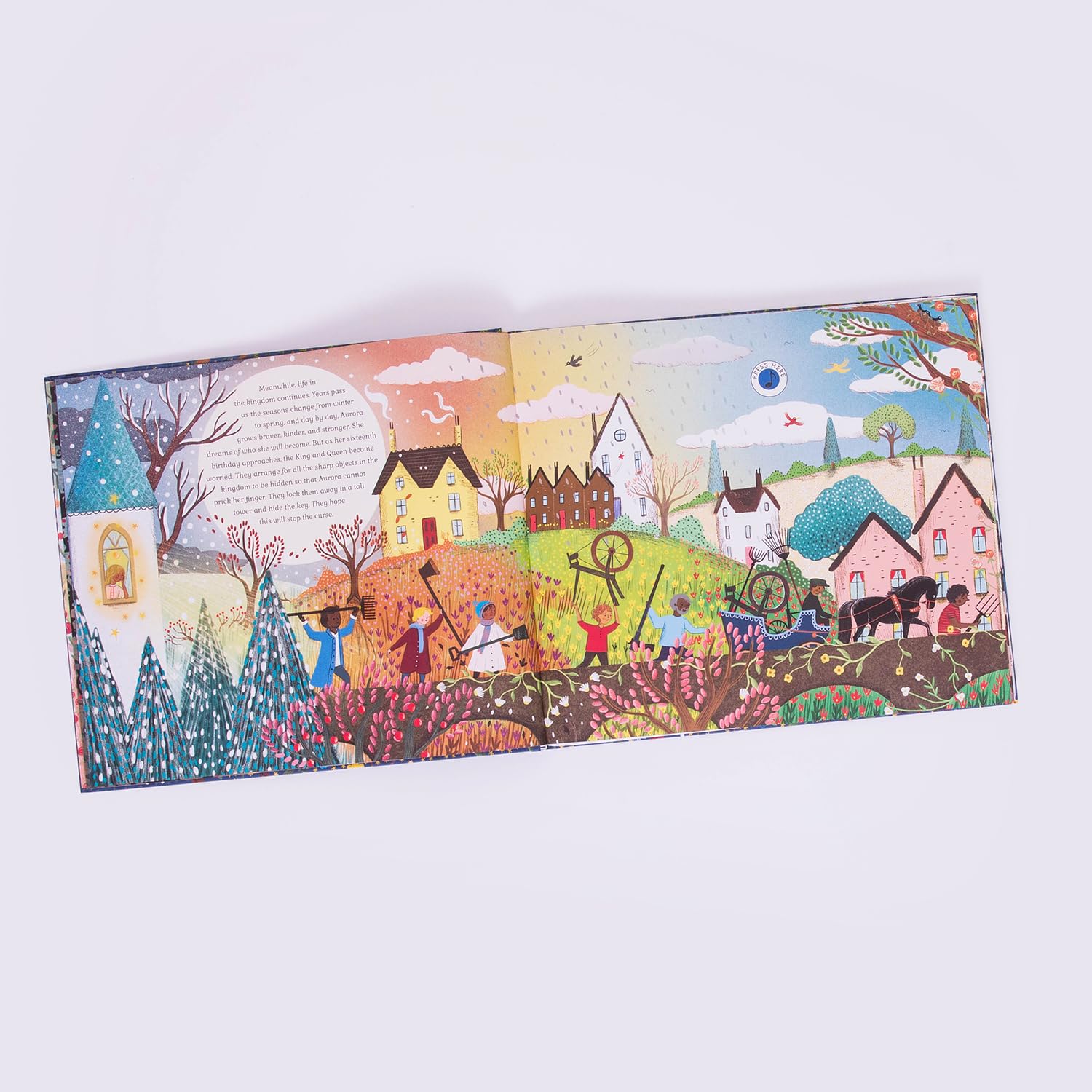 Frances Lincoln The Story Orchestra: The Sleeping Beauty - Press Note to Hear Tchaikovsky's Music | Picture Book | Illustrated 3