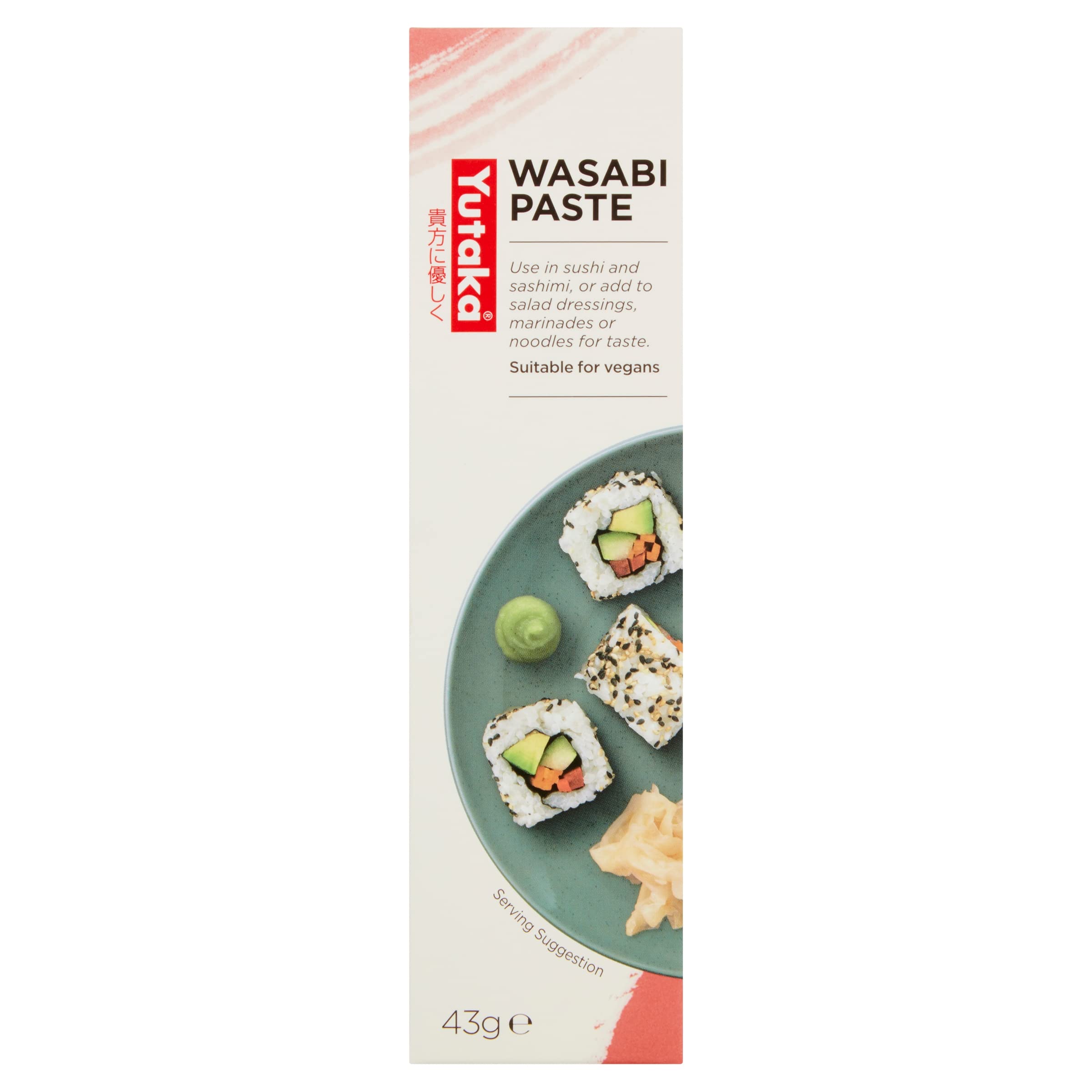Yutaka Wasabi Paste - Authentic Japanese Horseradish Condiment | 43g Tube 1