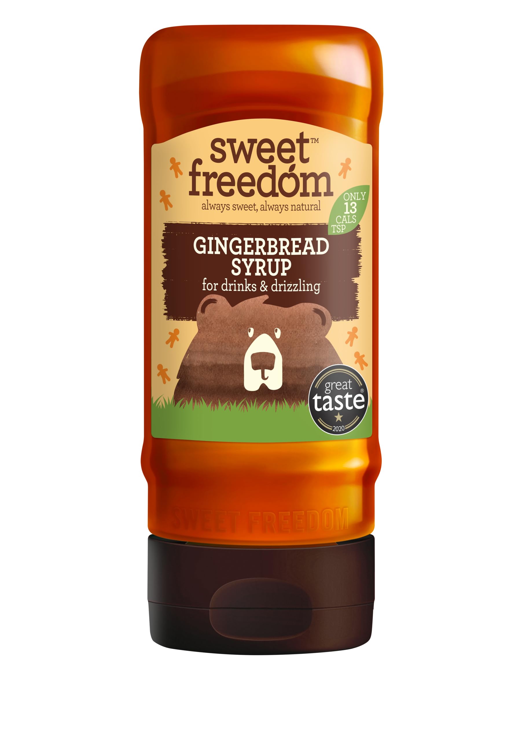 Sweet Freedom Lebkuchensirup – 350 g | Natürlicher, mit Früchten gesüßter veganer Sirup für Kaffee, Backwaren und Desserts