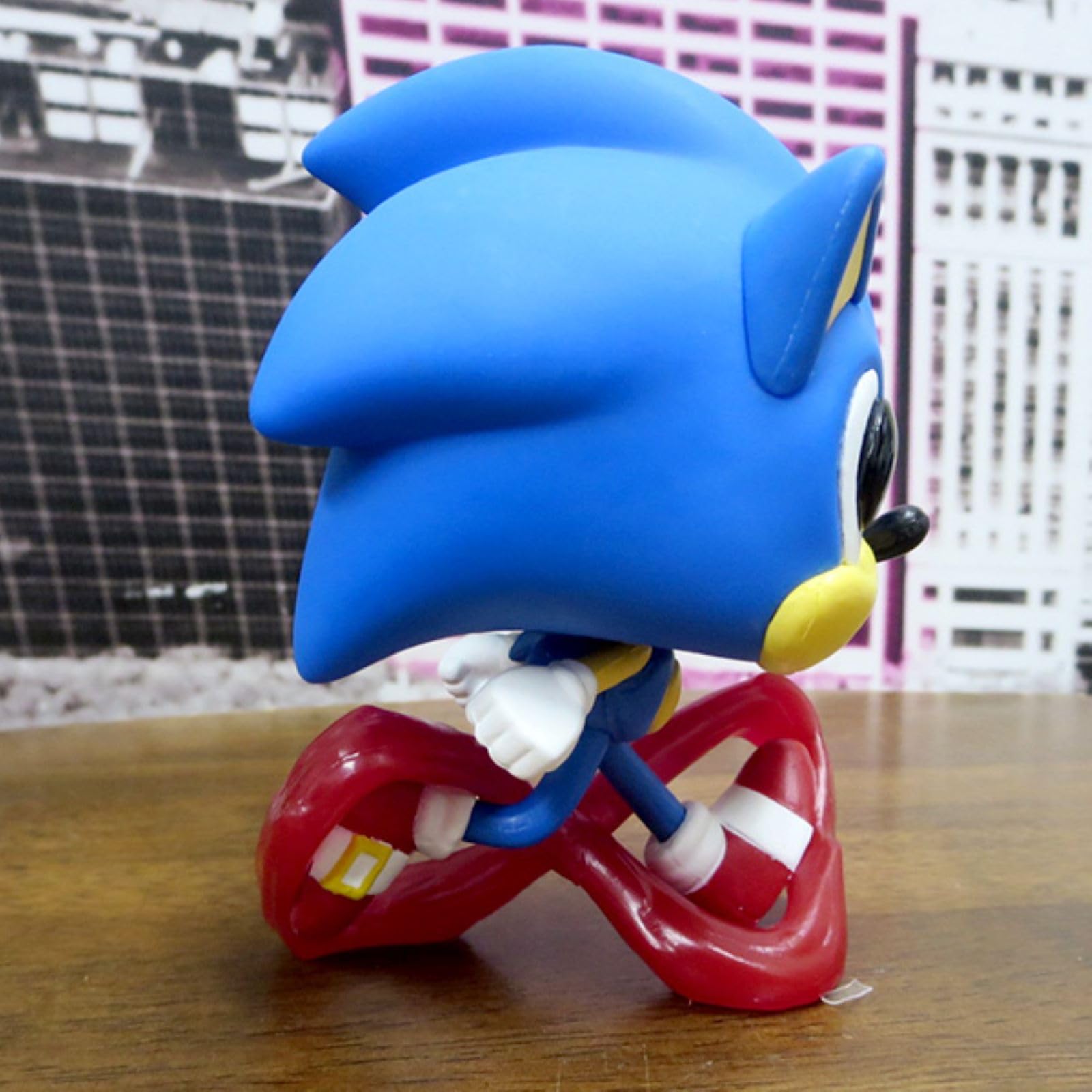 Funko Sonic the Hedgehog - Running Sonic Chibi Figure | 3.75 Inch Vinyl | Sonic 30th Collection